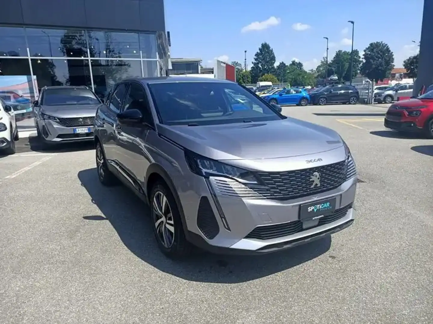 Peugeot 3008 MHEV 1.2 Hybrid 136cv DCS6 ALLURE PACK KM ZERO Argent - 1