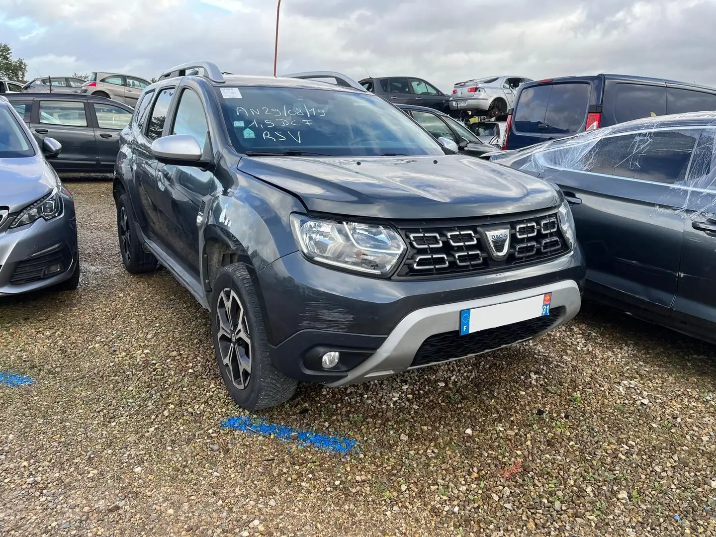 Dacia Duster Duster II 1.5 BlueDCi 115 Prestige / FJ867 Gris - 1