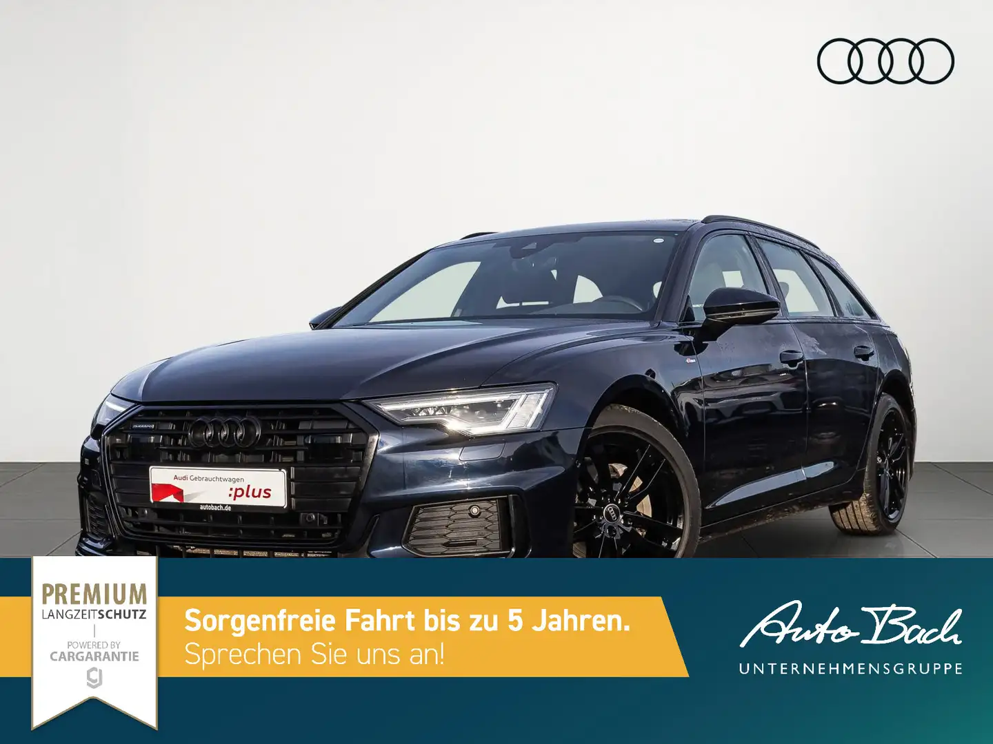 Audi A6 S line 40TDI qu. Stronic Matrix ACC EPH Blau - 2