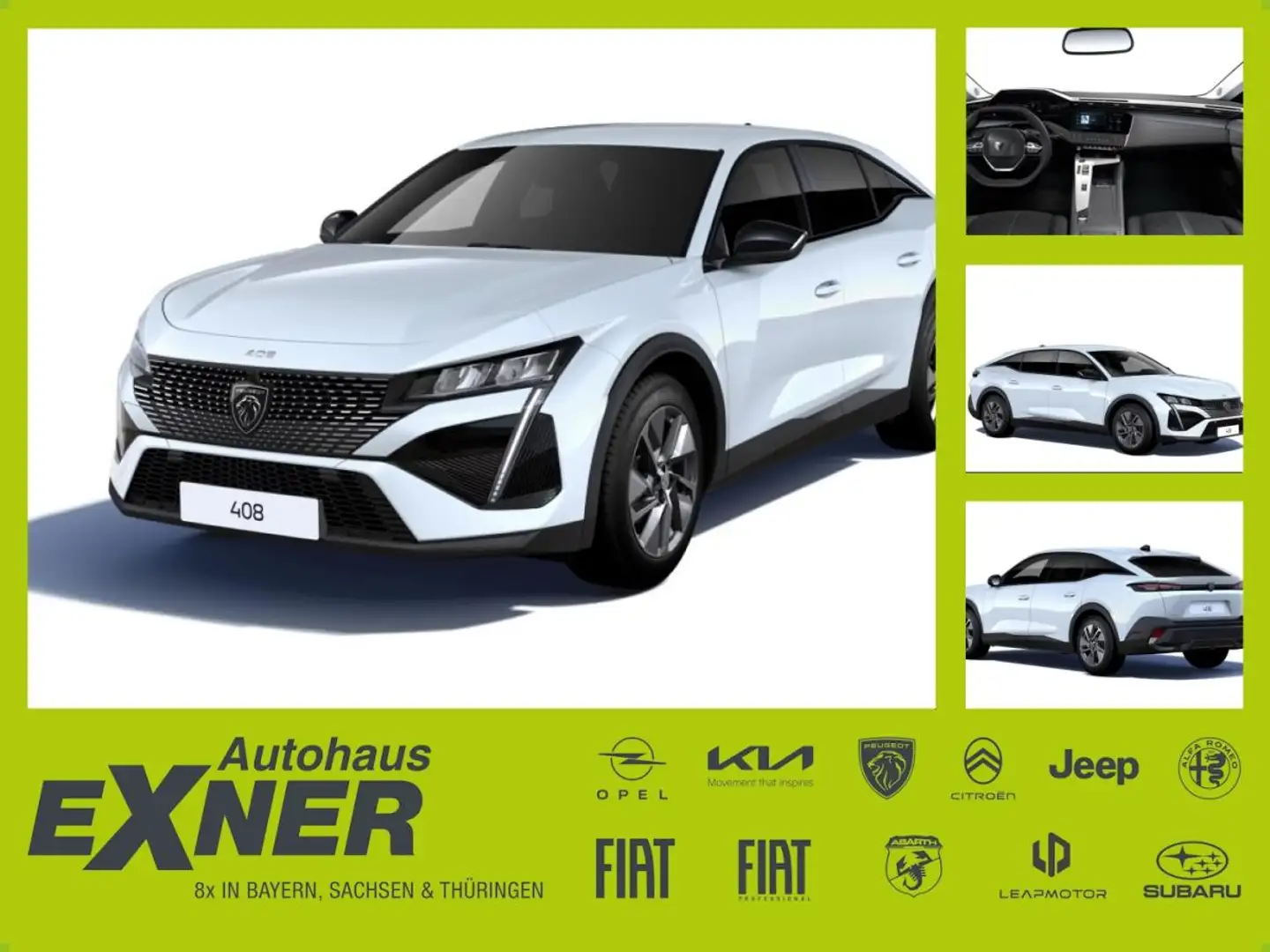 Peugeot 408 Allure | FREI KONFIGURIERBAR | Privat Weiß - 1