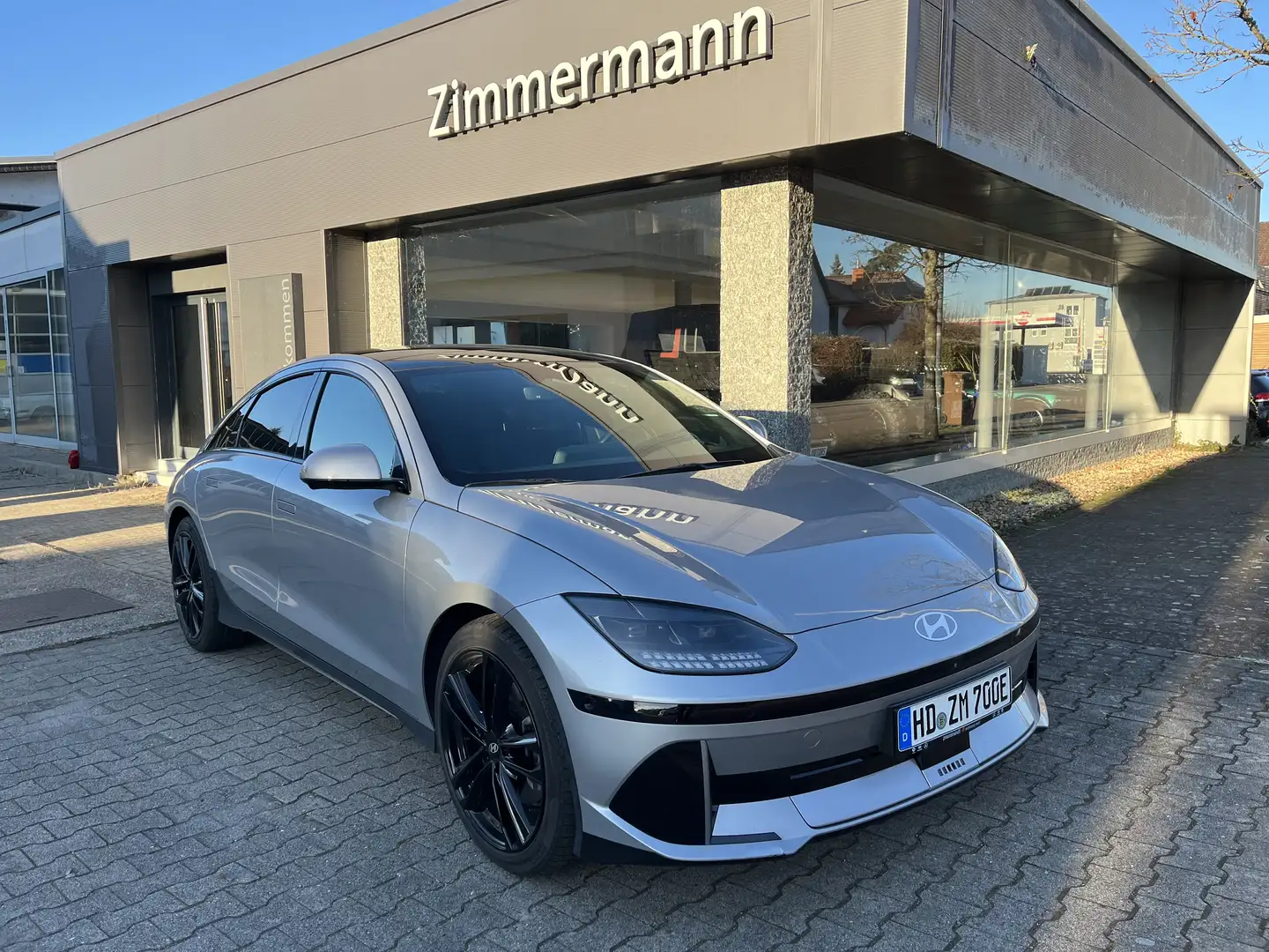 Hyundai IONIQ 6 Techniq 4WD Bose Schiebedach 20" V2L Silber - 2