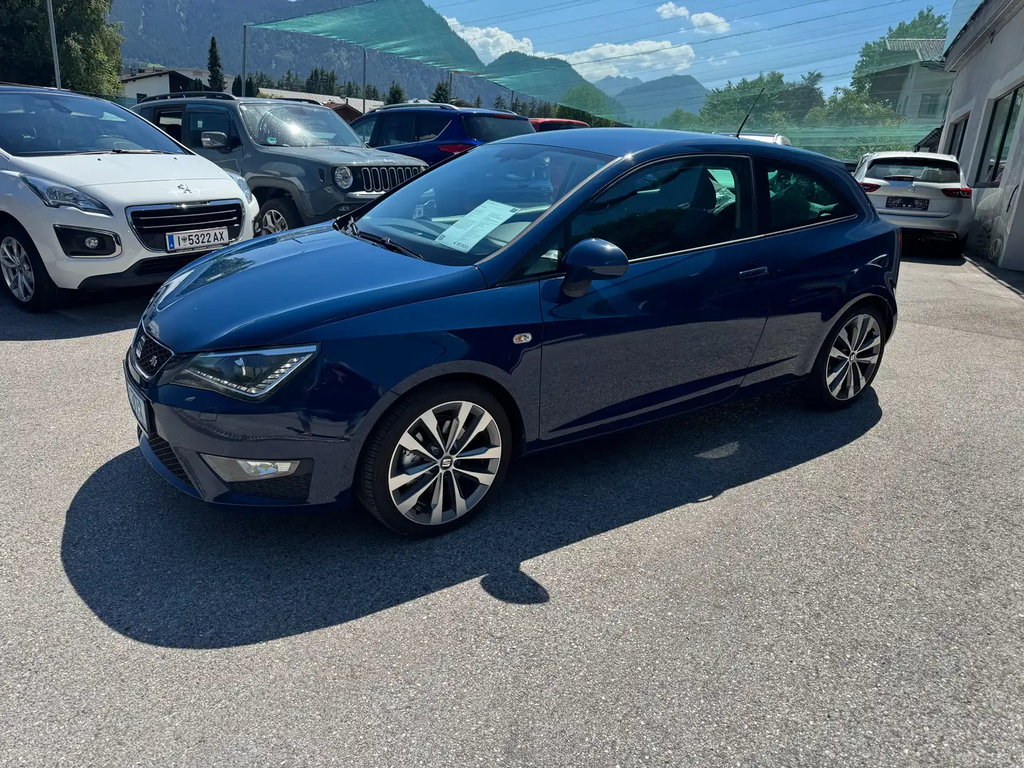 SEAT Ibiza FR Blau - 2