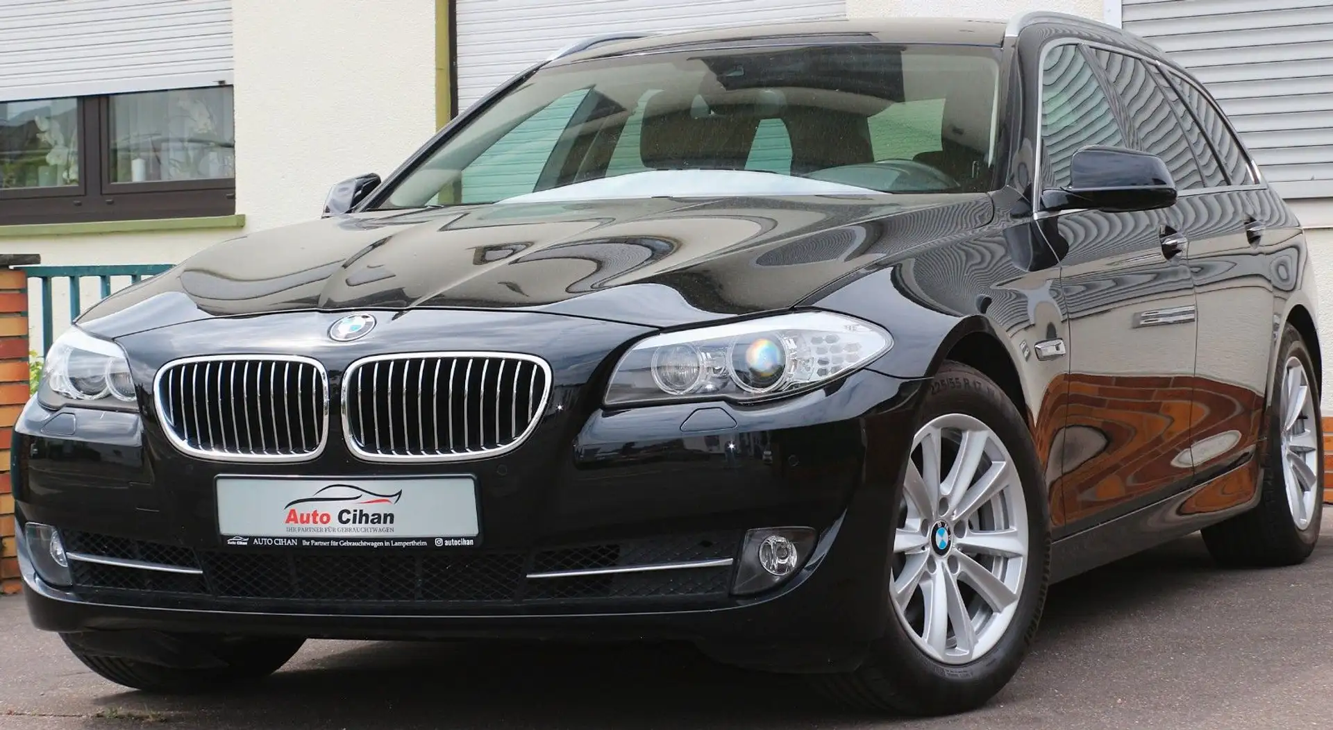 BMW 520 Baureihe 5 Touring 520i AUTOMATIK! TOP! Nero - 2