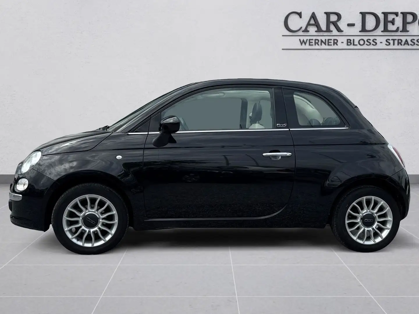 Fiat 500C Lounge*KLIMA*PDC*SPORT*TFL*AUX*MULTILENK.* Schwarz - 2