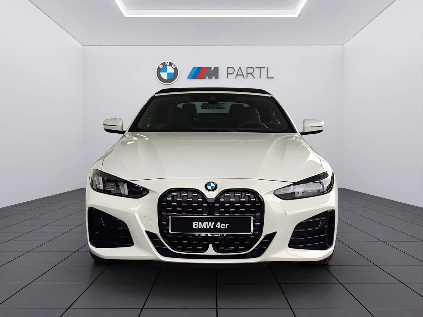 BMW 430 i xDrive Cabrio M Sport Pro NAVI adapLED ACC Weiß - 2