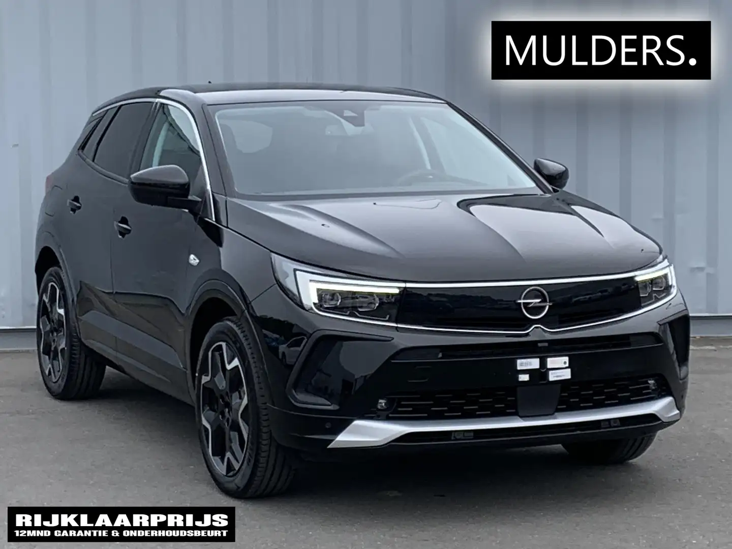 Opel Grandland 1.2T 130 AUTOMAAT BUSINESS ELEGANCE NAVI/CAMERA/TR Zwart - 1