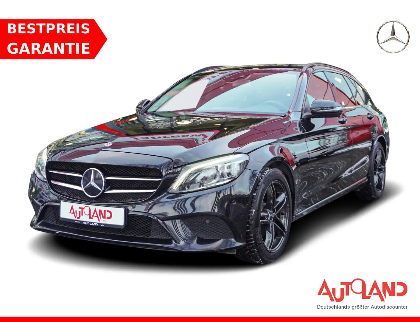 Mercedes-Benz C 220 C220 d T Avantgarde Navi Kamera Head-Up Memory Schwarz - 1