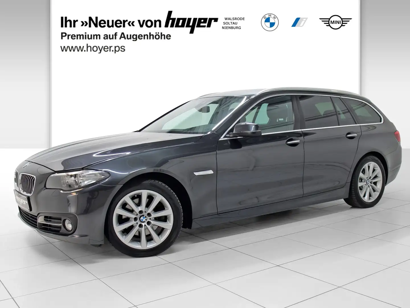 BMW 520 d Touring Head-Up HiFi Xenon Navi Prof. Shz Grau - 1