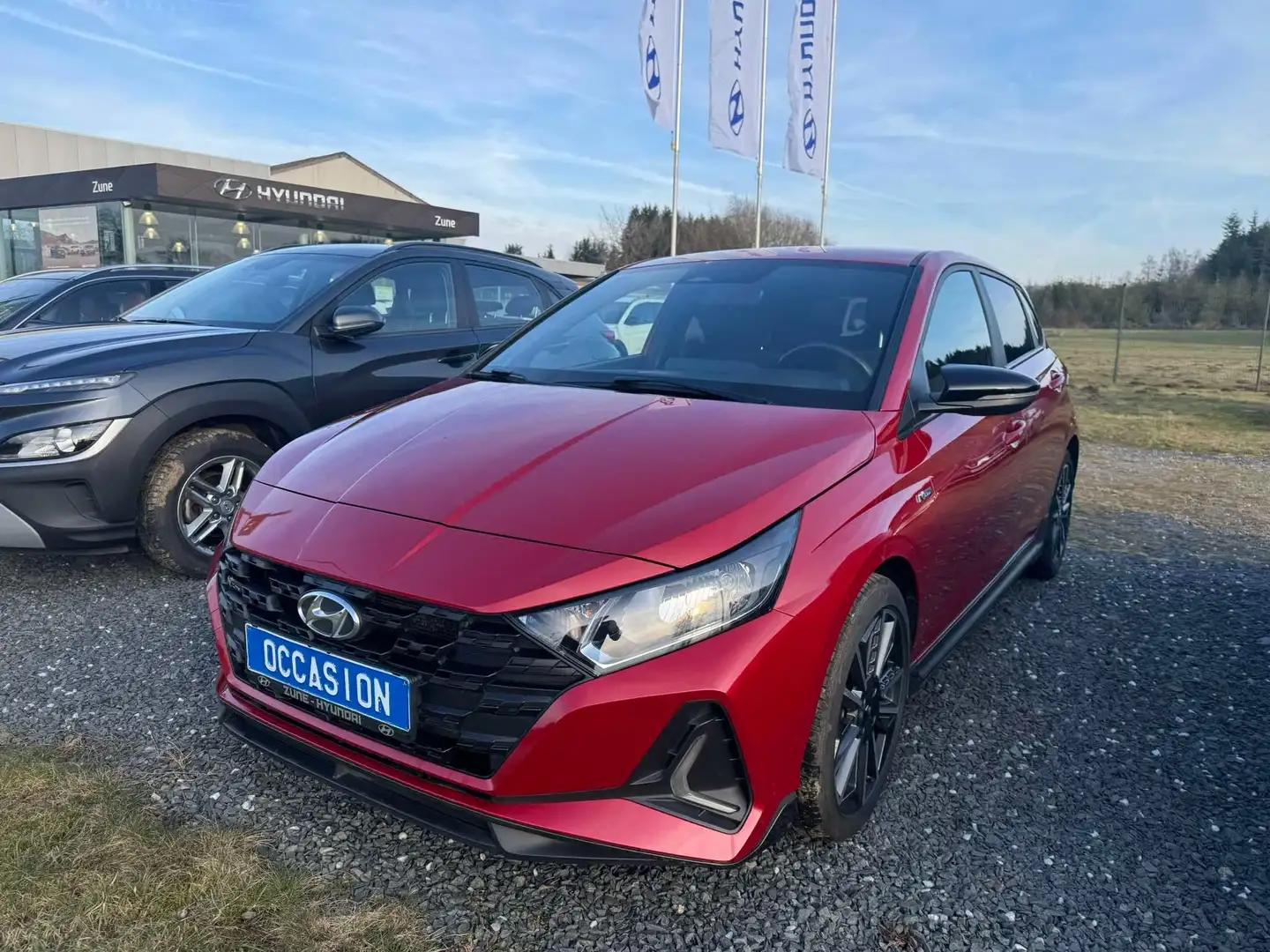 Hyundai i20 1.0 T-GDi Twist N-Line - GARANTIE 07/2026 ! Rouge - 2