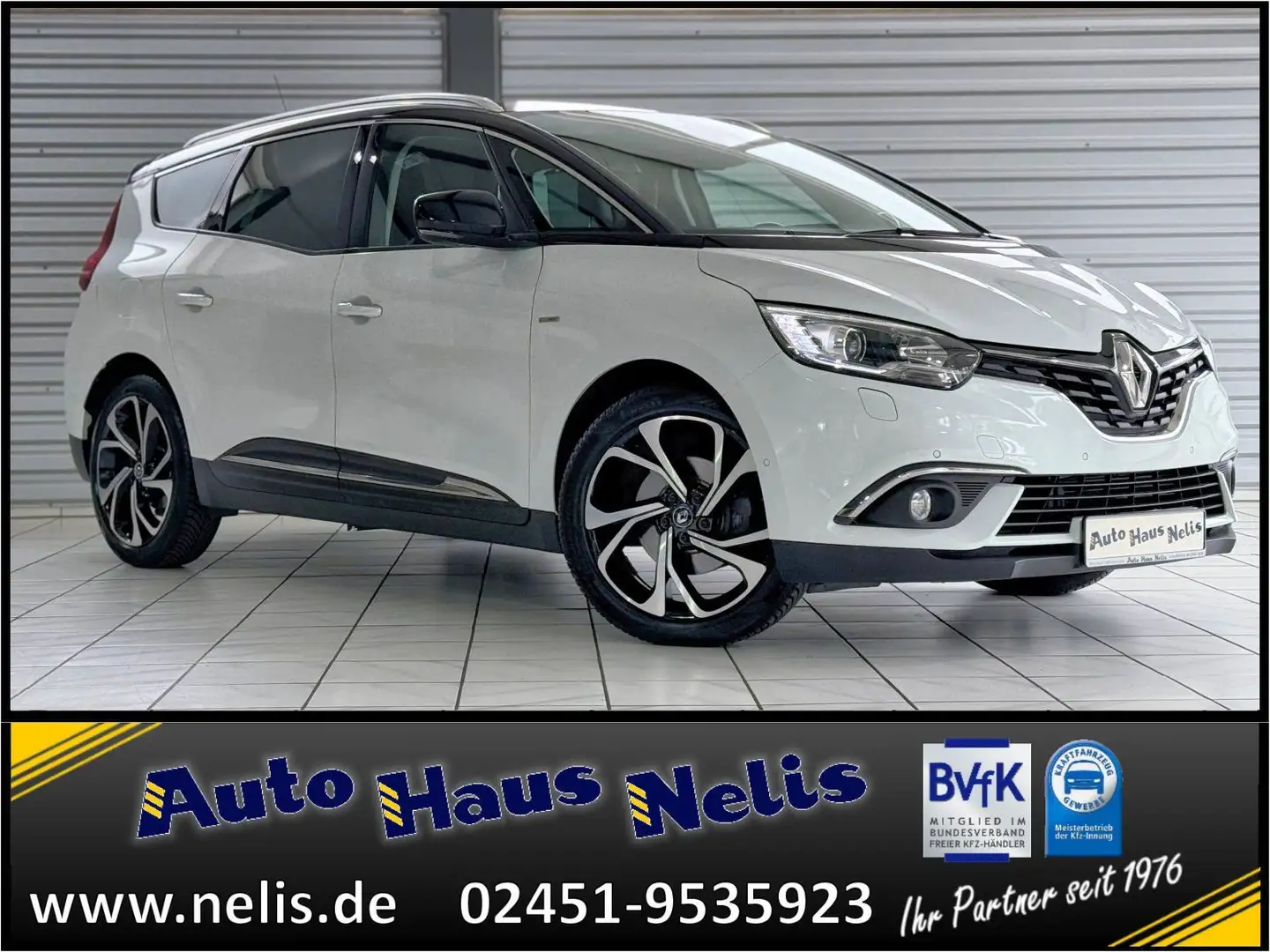 Renault Grand Scenic 1,3 TCe 160 BOSE Edition Autom. Nav Fehér - 1