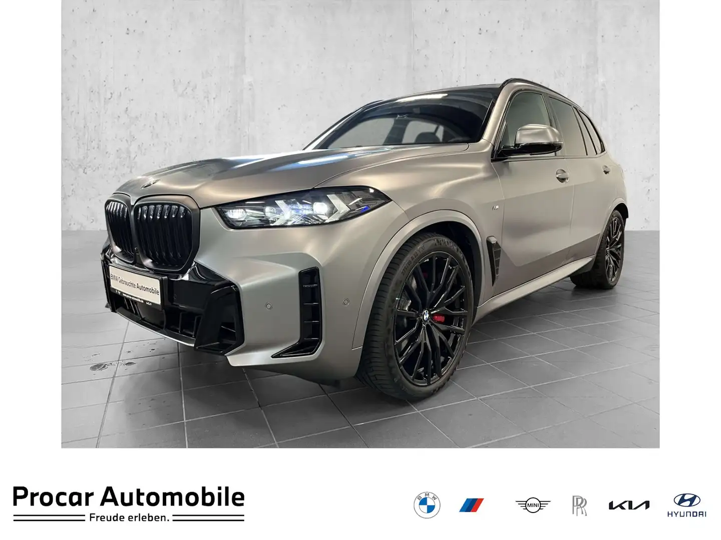 BMW X5 xDrive40d M Sport HUD PANO ACC AHK RFK NAVI Grau - 1