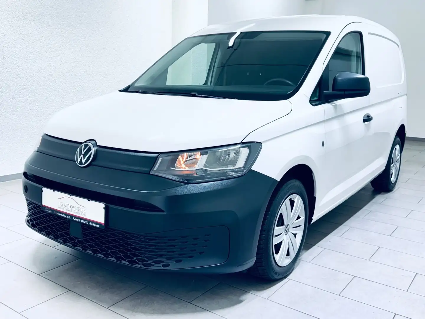 Volkswagen Caddy Cargo  * 1.HAND * TEMPOMAT * PDC * KLIMA * Blanc - 1