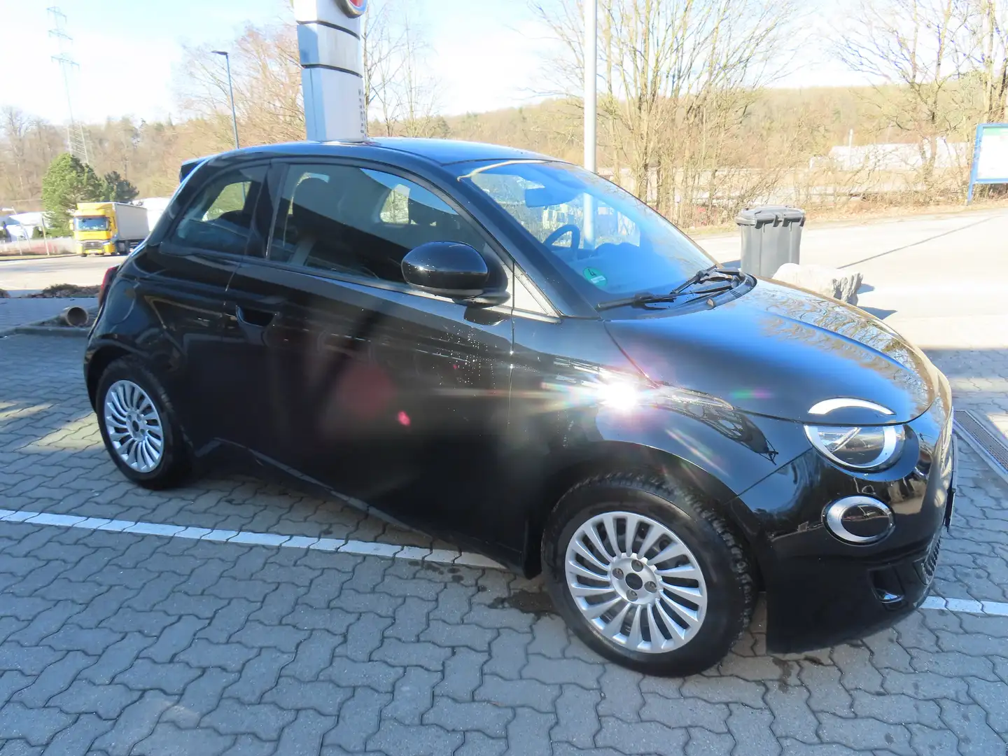 Fiat 500 Action Schwarz - 2