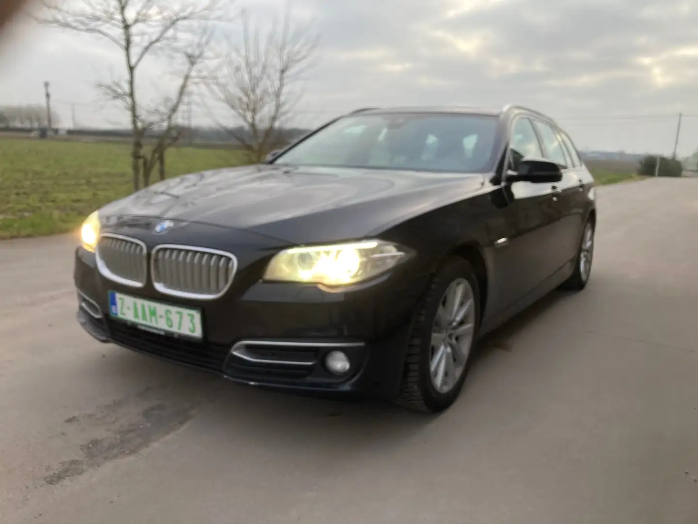 BMW 520 Touring 520i Start/Stop Zwart - 2
