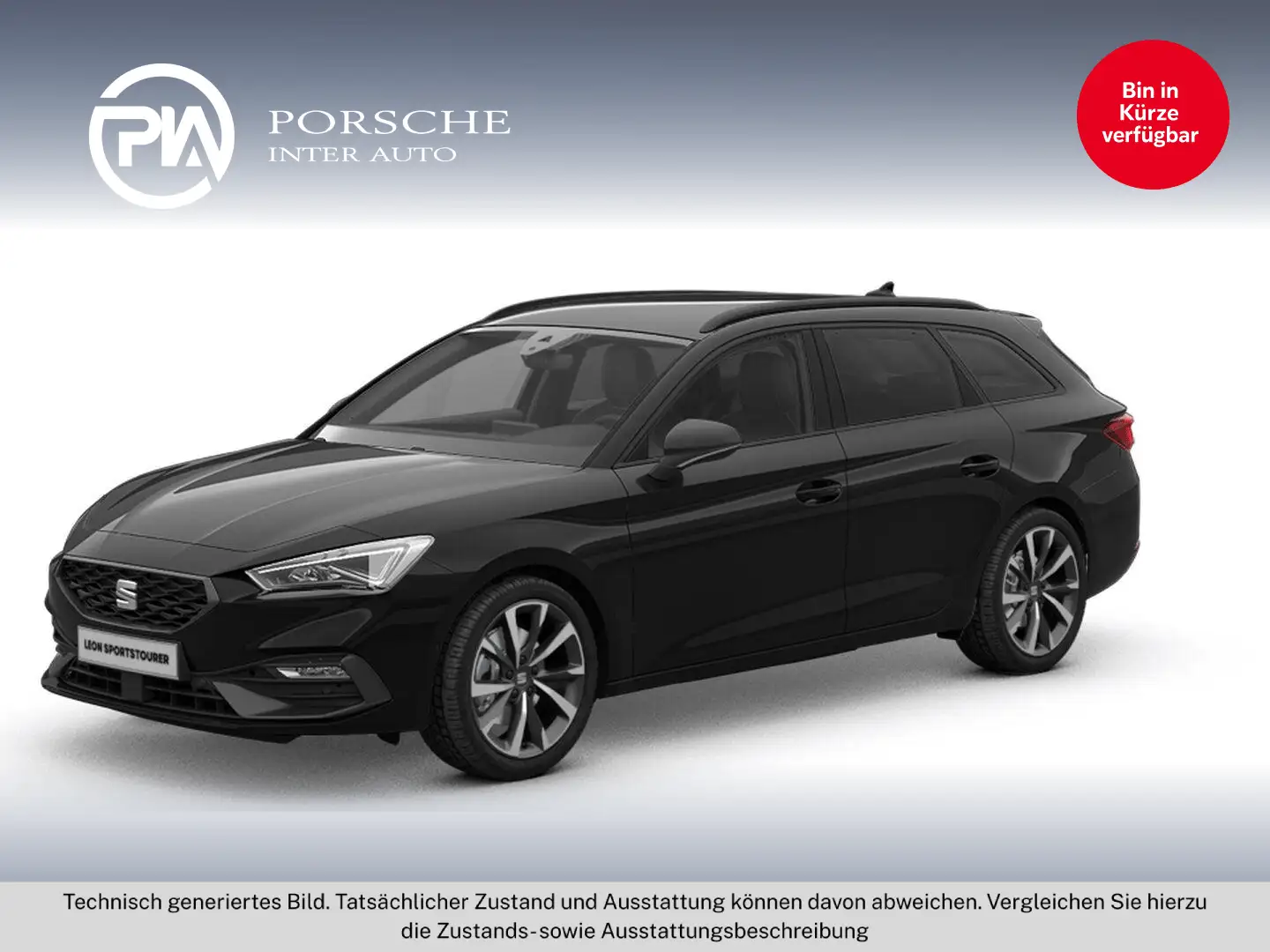 SEAT Leon FR 1.5 TSI ACT Schwarz - 1