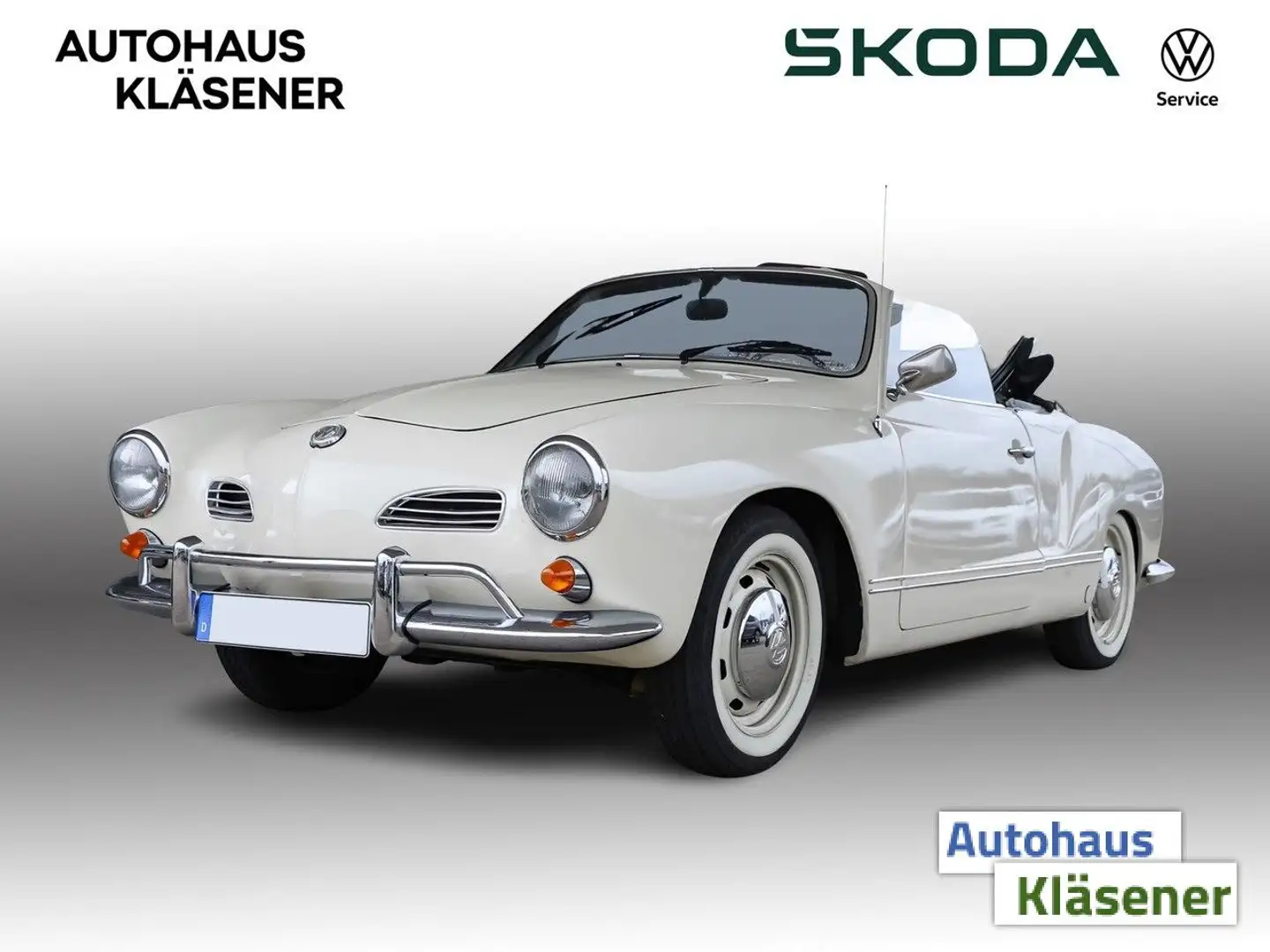Volkswagen Karmann Ghia Cabrio Weiß - 2