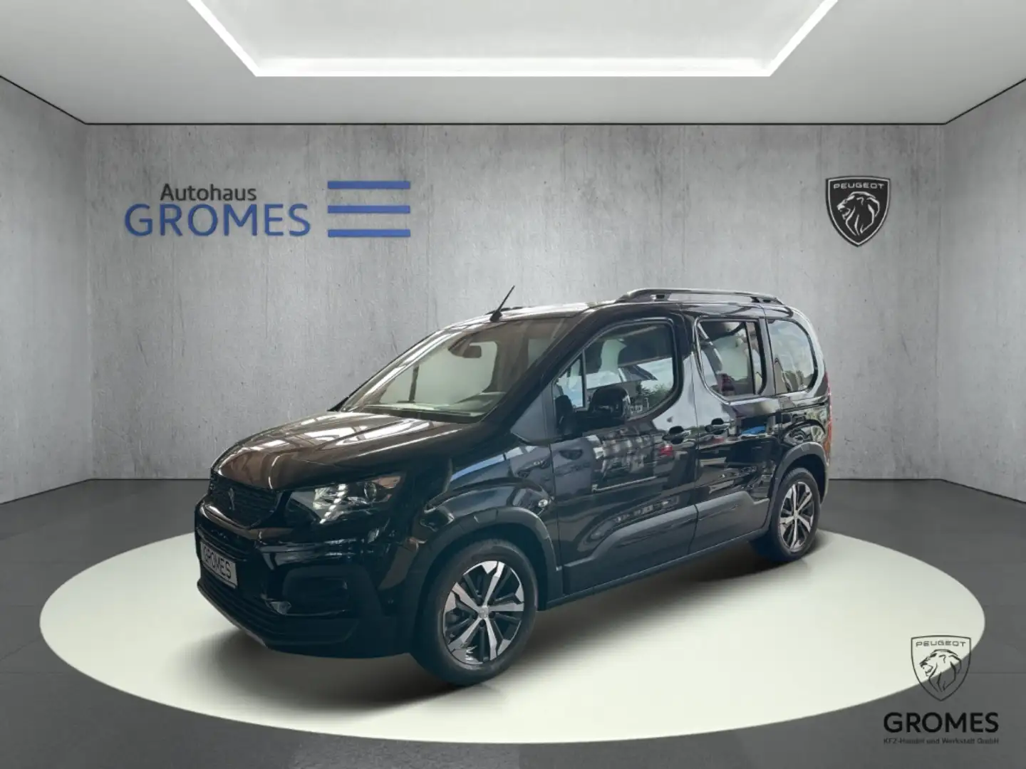 Peugeot Rifter L1 GT Elektromotor 136 Navi Dyn. Kurvenlicht Apple Чорний - 2