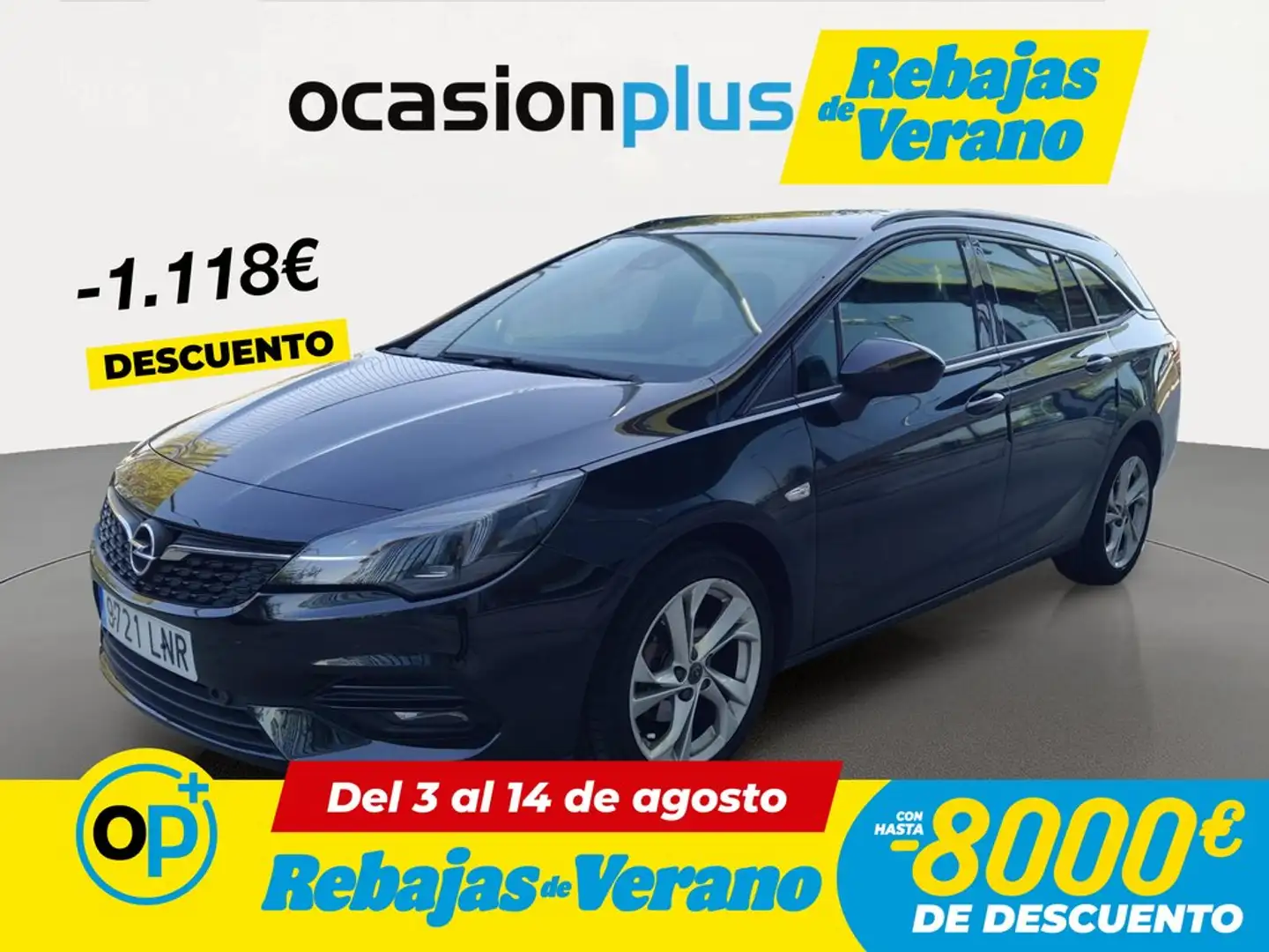Opel Astra ST 1.4T S/S Business Elegance Aut. 145 Negro - 1