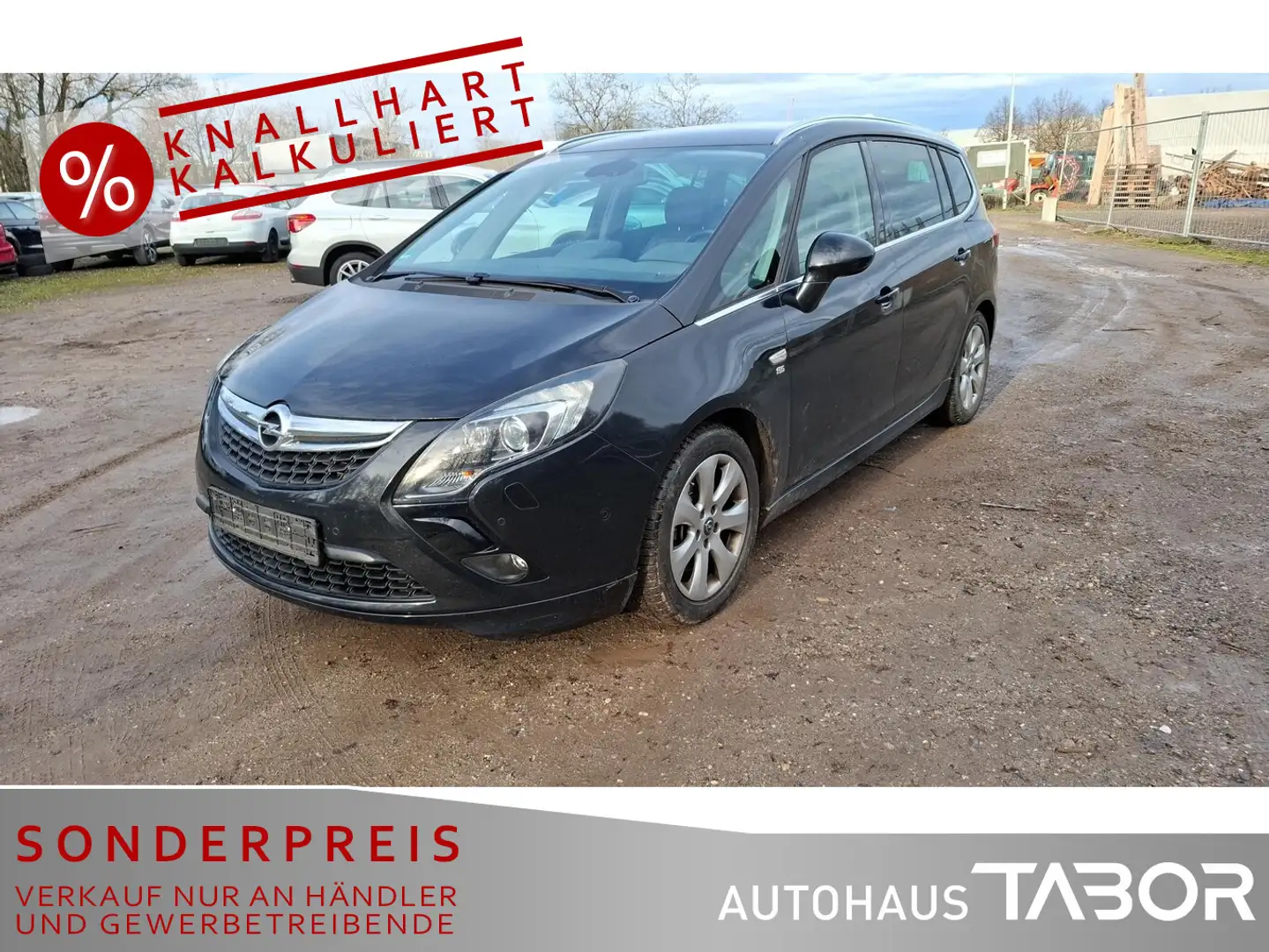 Opel Zafira Tourer Tourer 2.0 CDTI Innovation Leder OPC-Line Schwarz - 1