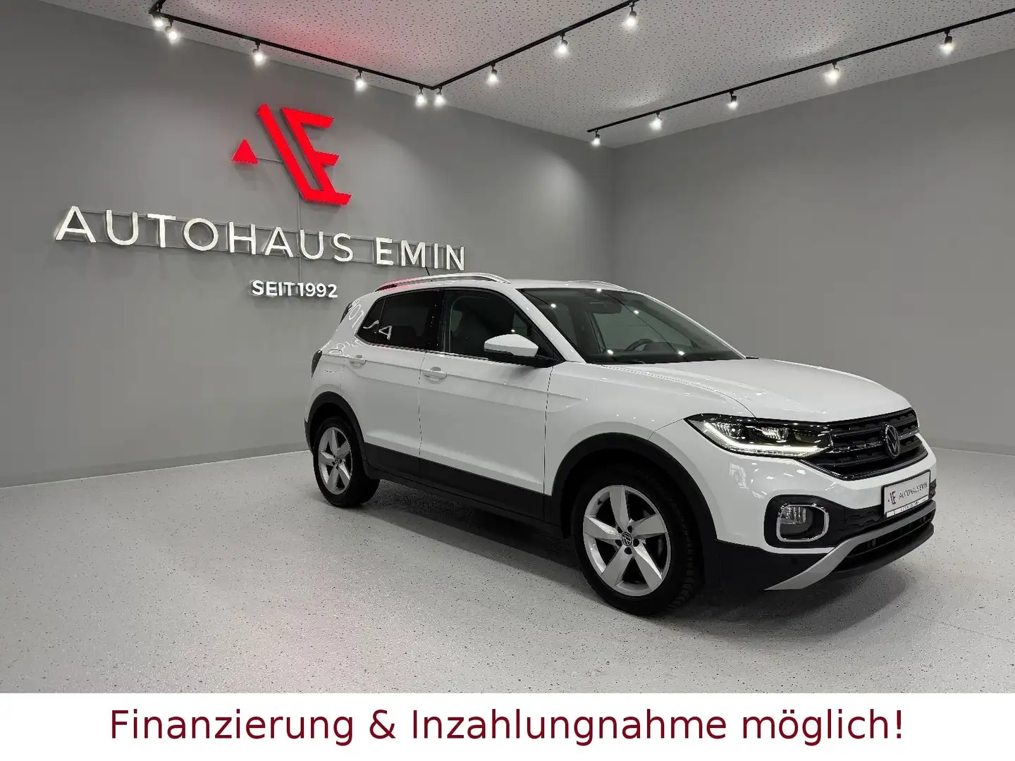 Volkswagen T-Cross 1.0 Style *1.HAND,LED,DSG!* Blanc - 1