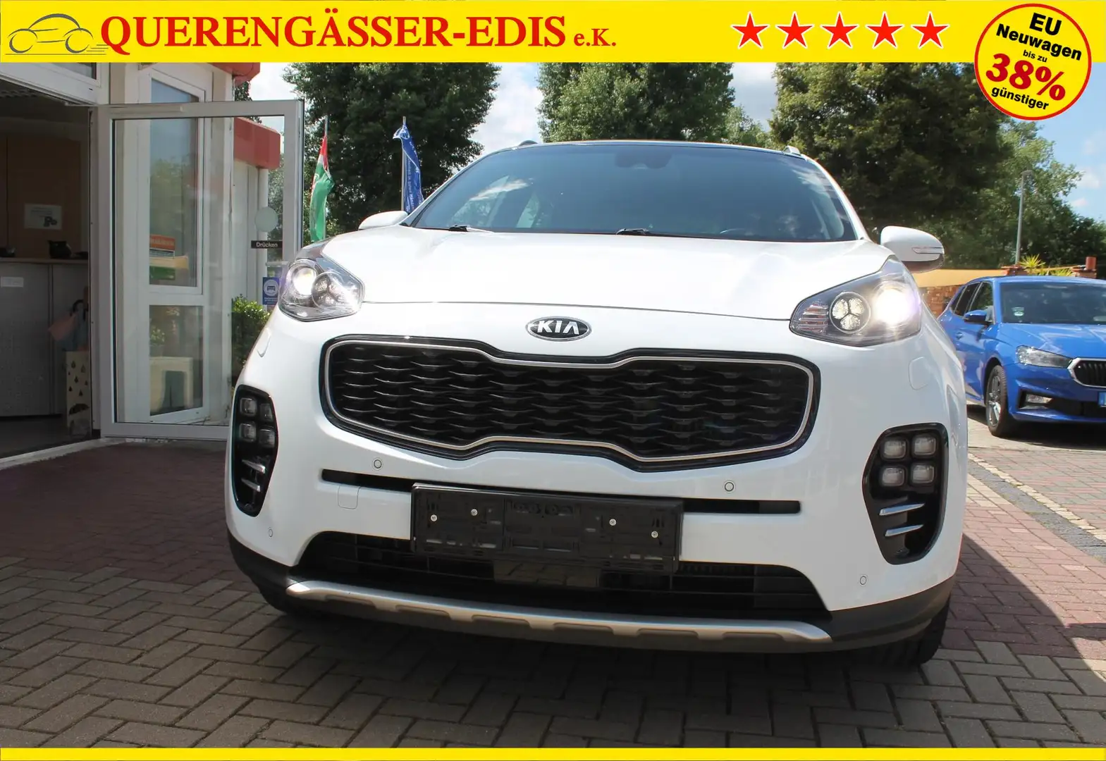 Kia Sportage 1.6  T-GDi AWD "GT-Line" *PANO*Navi*Kessy*SHZv-... Blanco - 2