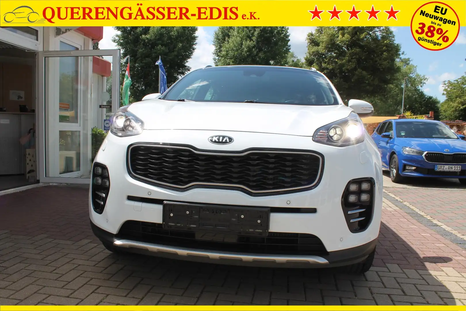 Kia Sportage 1.6  T-GDi AWD "GT-Line" *PANO*Navi*Kessy*SHZv-... Wit - 2