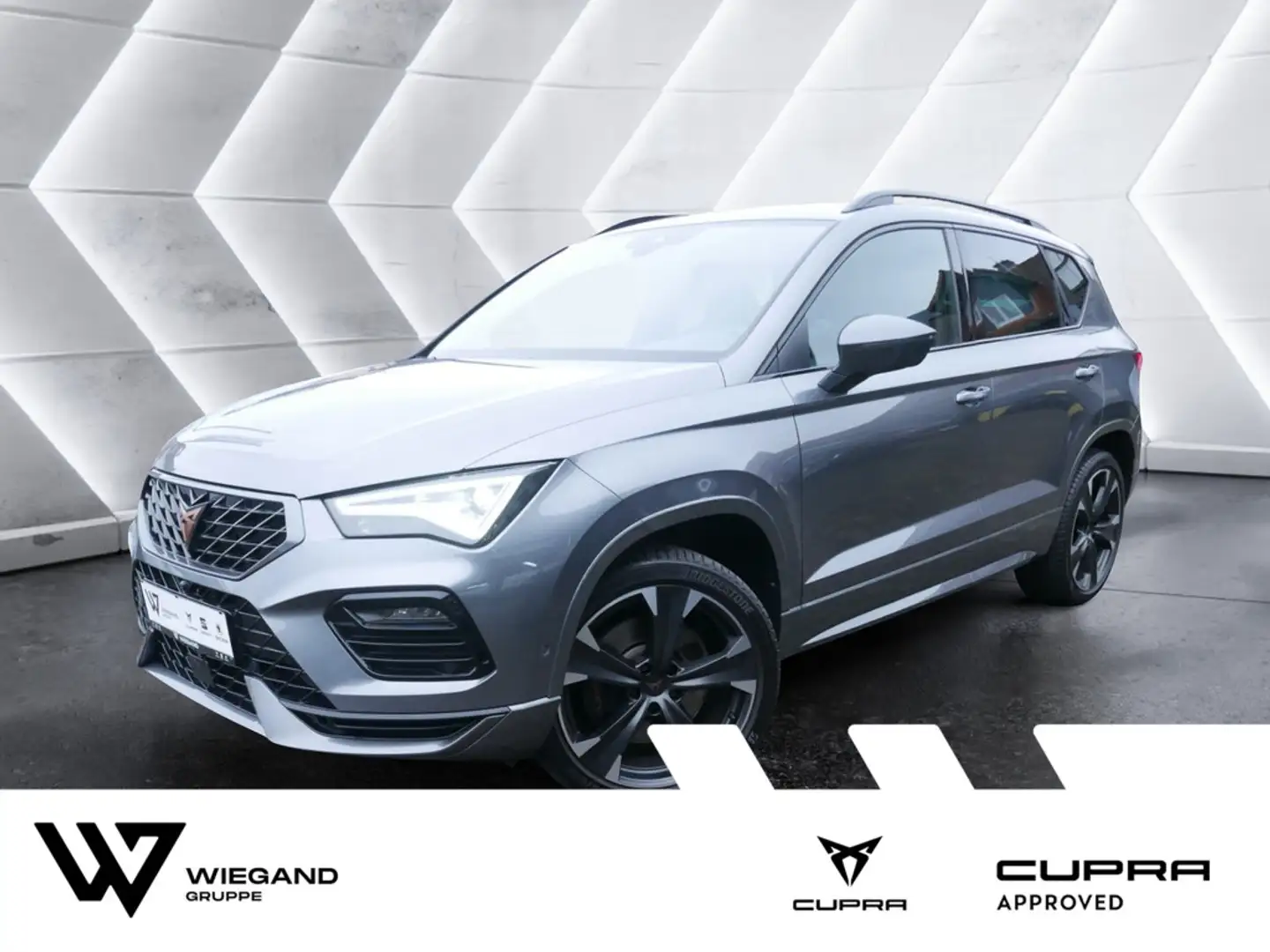 CUPRA Ateca 2.0 TSI 4Drive ACC LED 360° BEATS AHK Grau - 1