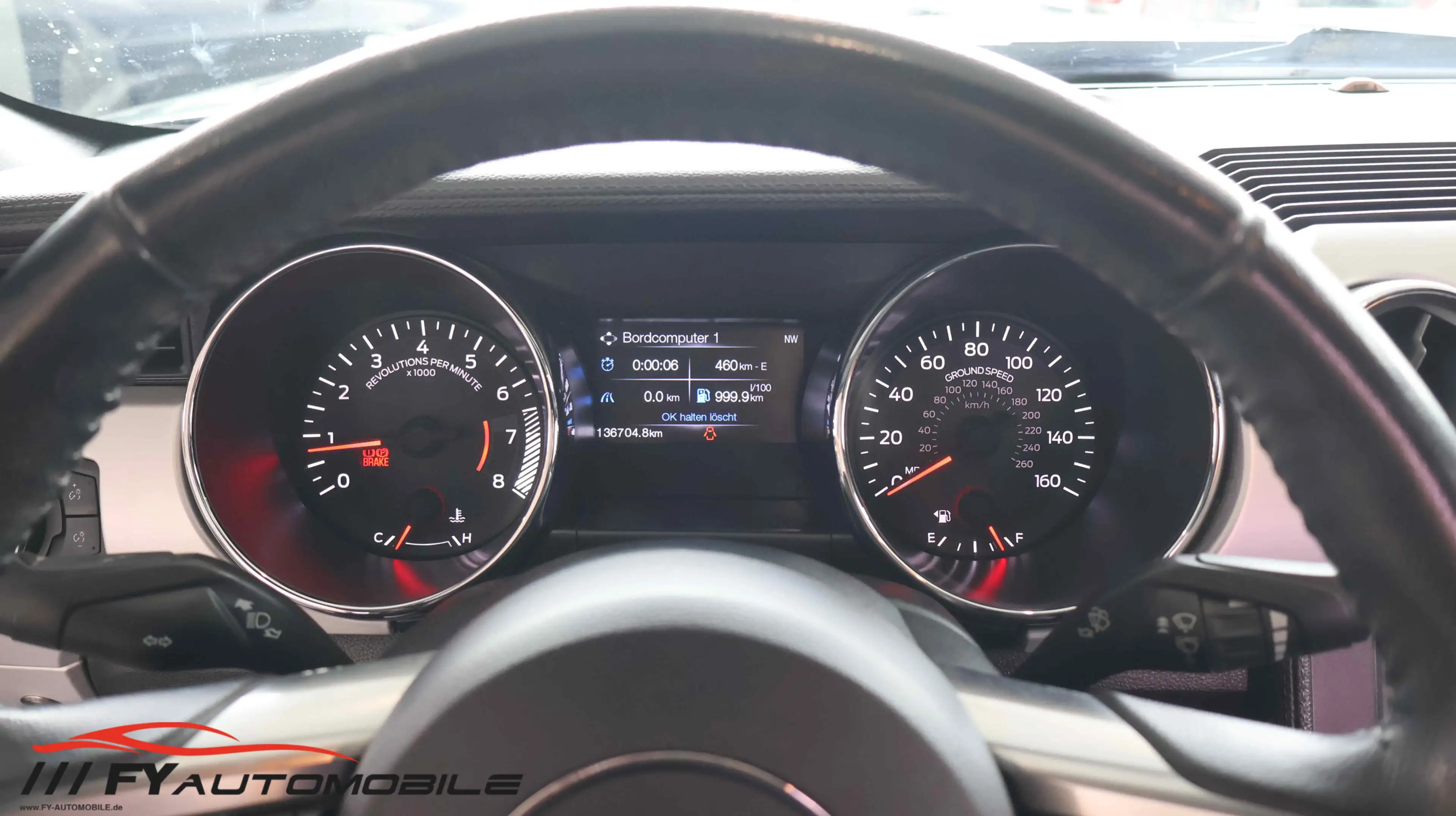 Ford Mustang Fastback* Kamera LPG Gas Prins verbaut* — photo 13