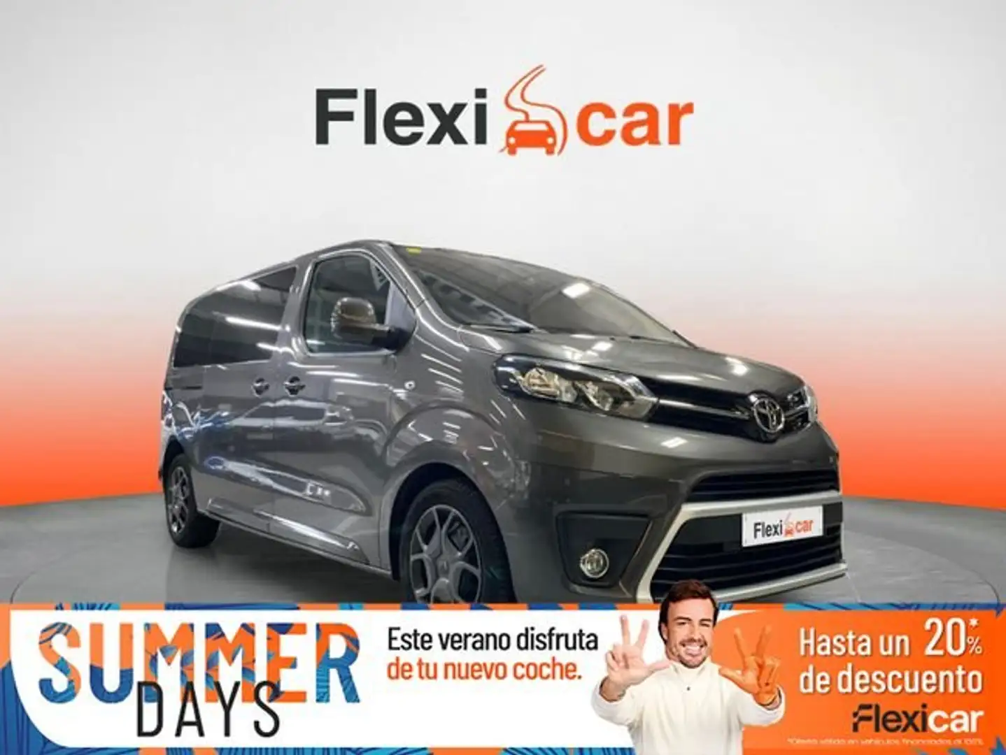 Toyota Proace 2.0D+150CV+FAMILY+ADVANCE+%2B+PACK+L1 Gris - 1