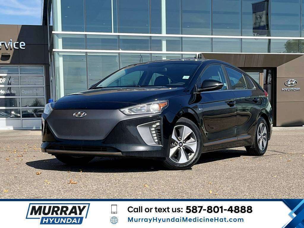 Phantom Black Pearl 2019 Hyundai Ioniq Electric Hatchback  Automatic