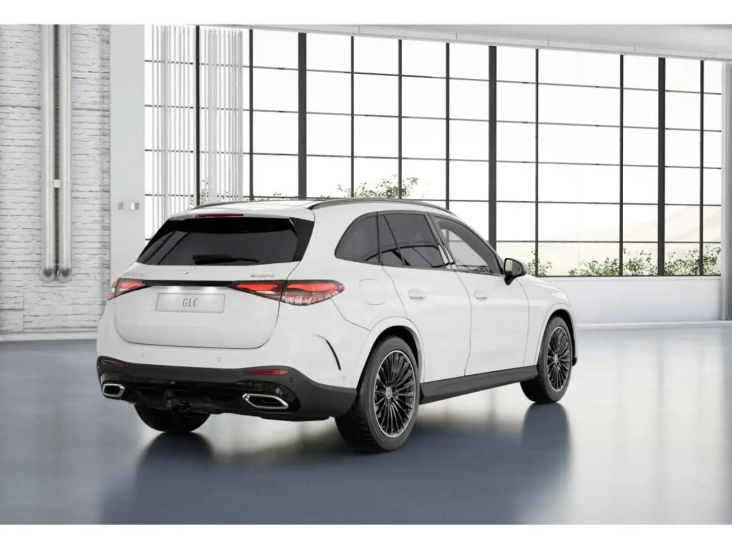 Mercedes-Benz GLC 300 d 4M AMG-Sport/Pano/Burm/Night/AHK/Distr Weiß - 2
