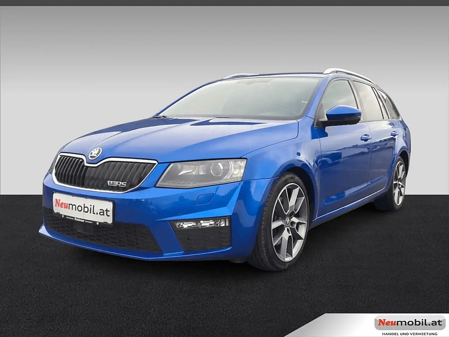 Skoda Octavia Combi RS 2,0 TDI 4x4 DSG Blau - 1