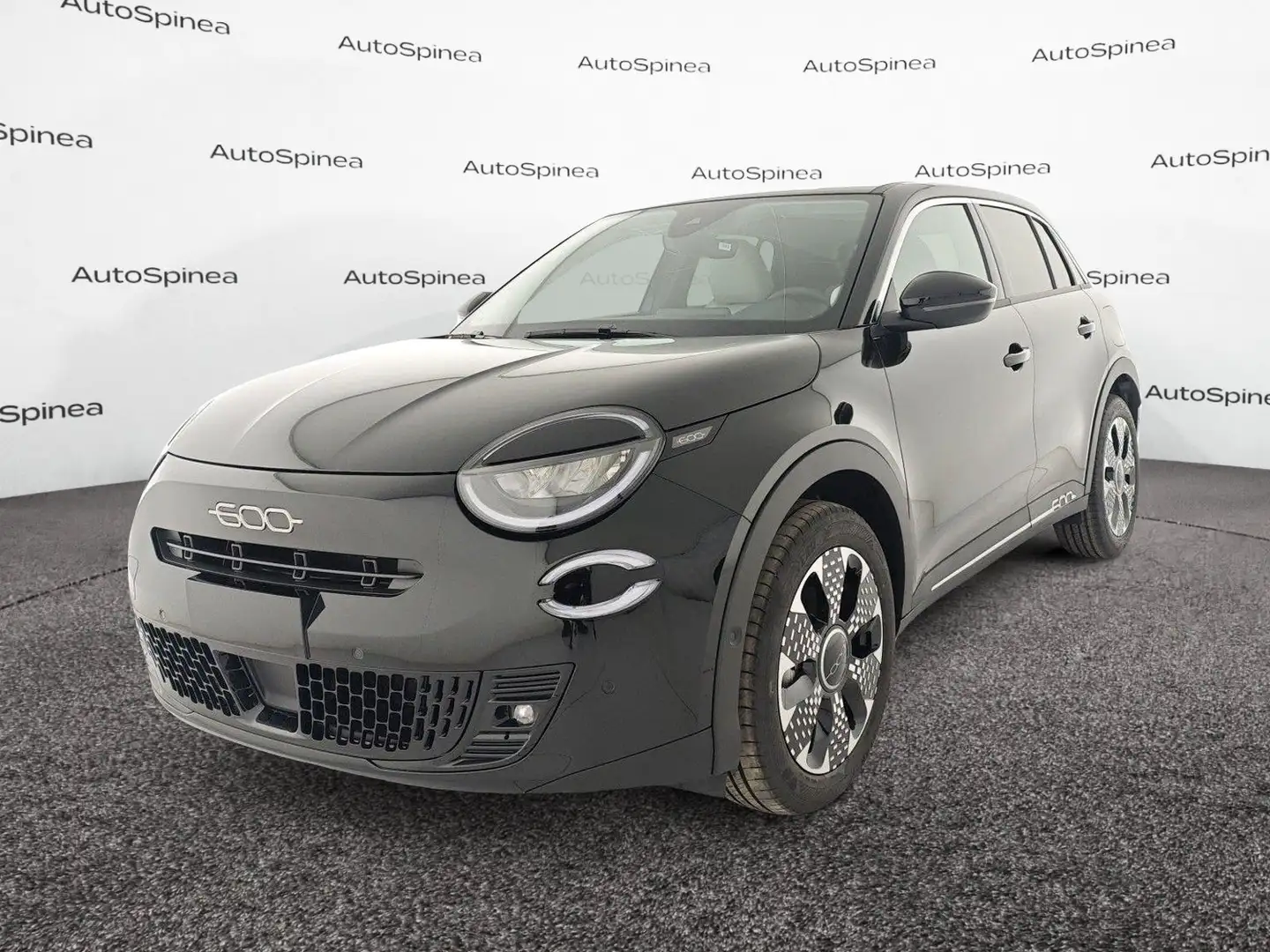 Fiat 600 Hybrid MHEV La Prima Zwart - 1