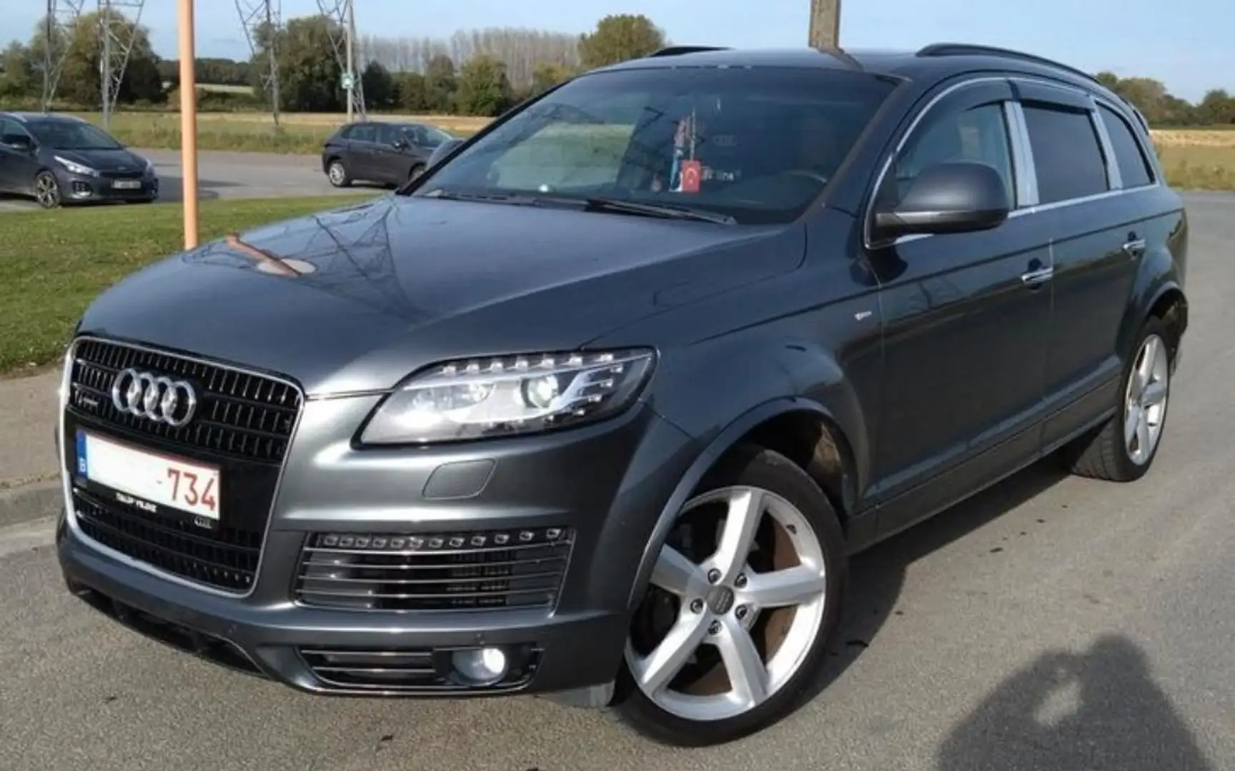 Audi Q7 Q7 3.0 TDi V6 24v S line Tiptronic Gris - 1