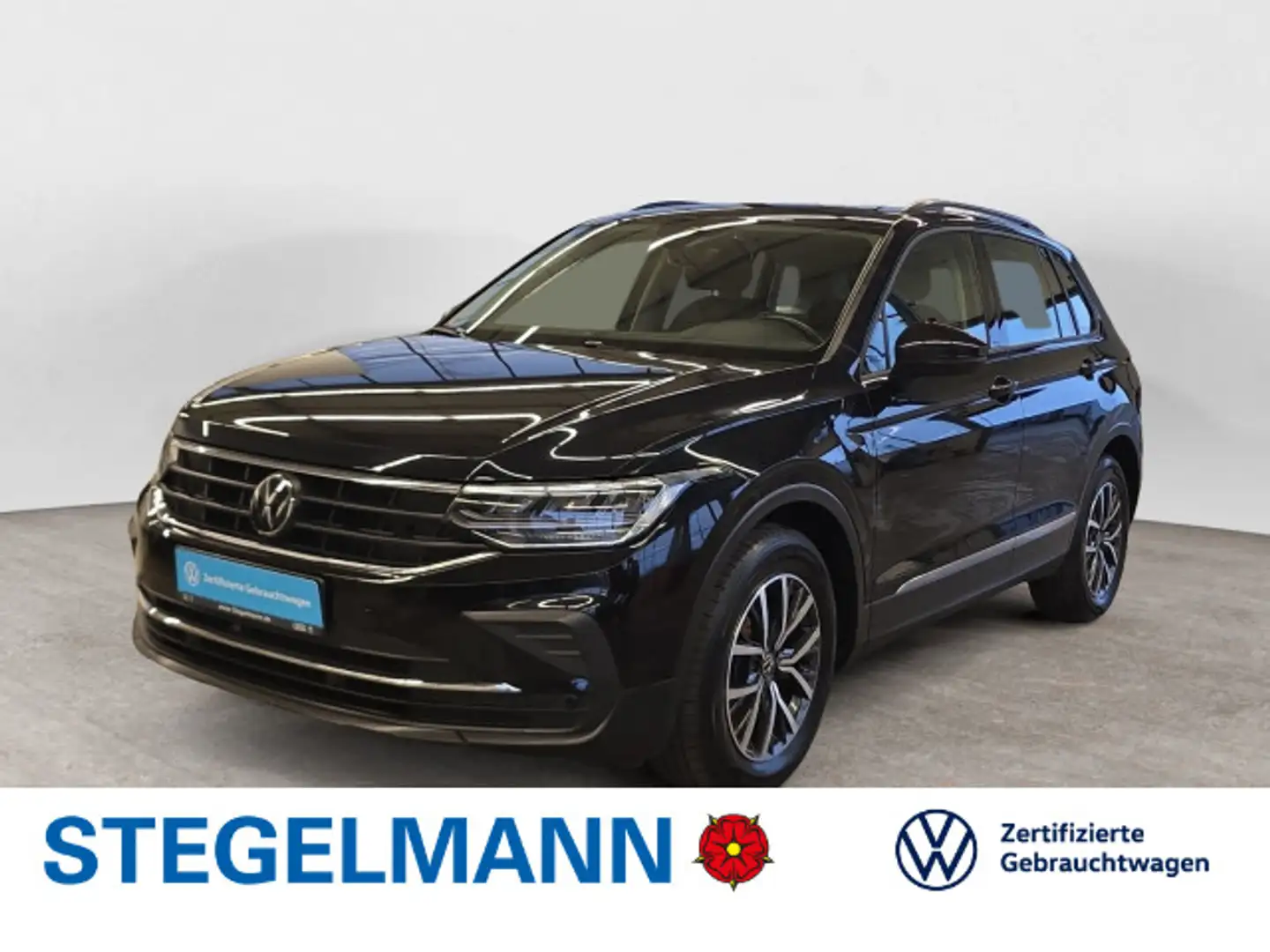 Volkswagen Tiguan 2.0 TDI Life *AHK*LED*Navi*Pano* Schwarz - 1