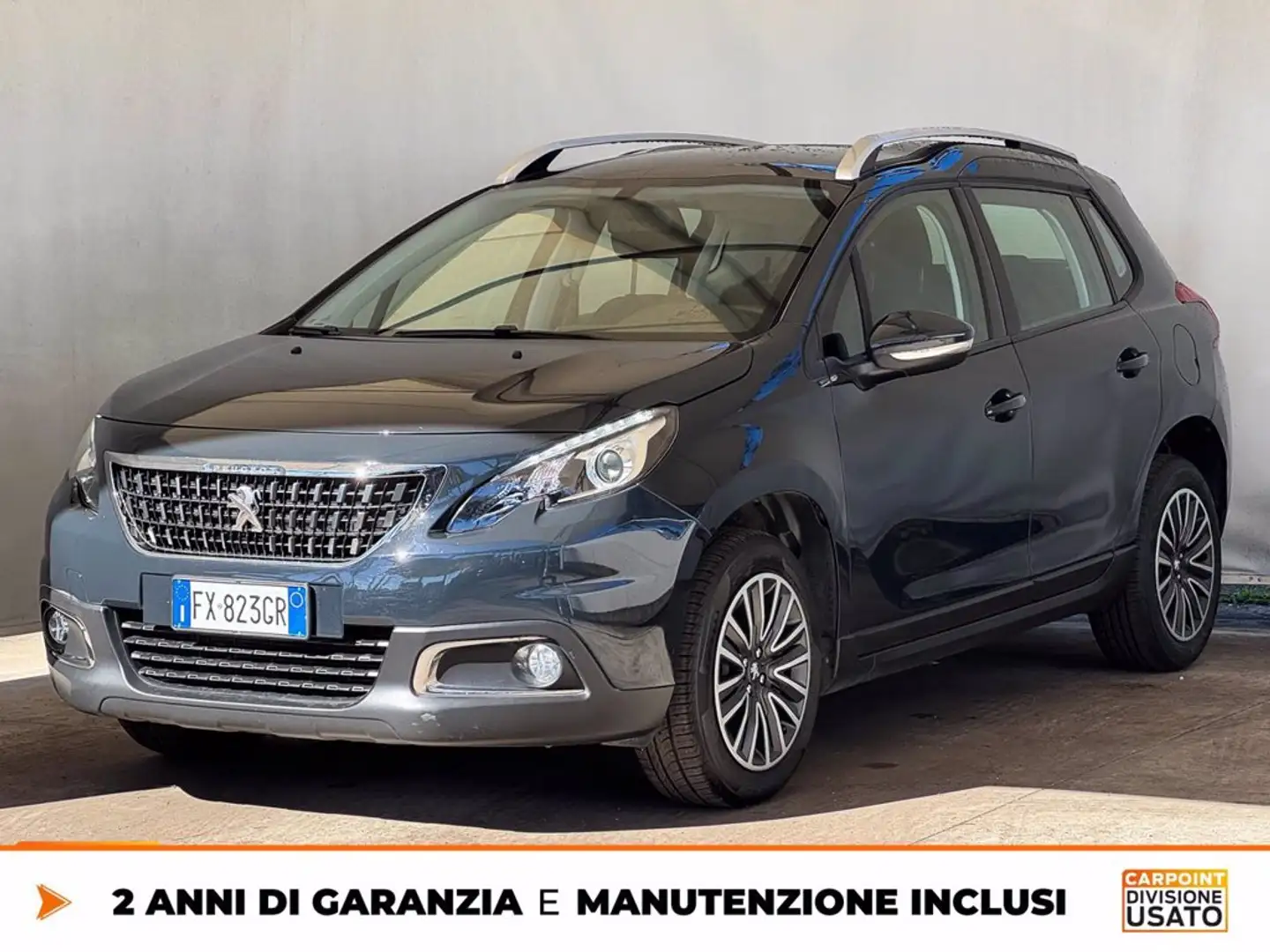 Peugeot 2008 1.2 puretech t active s&s 110cv Grigio - 1