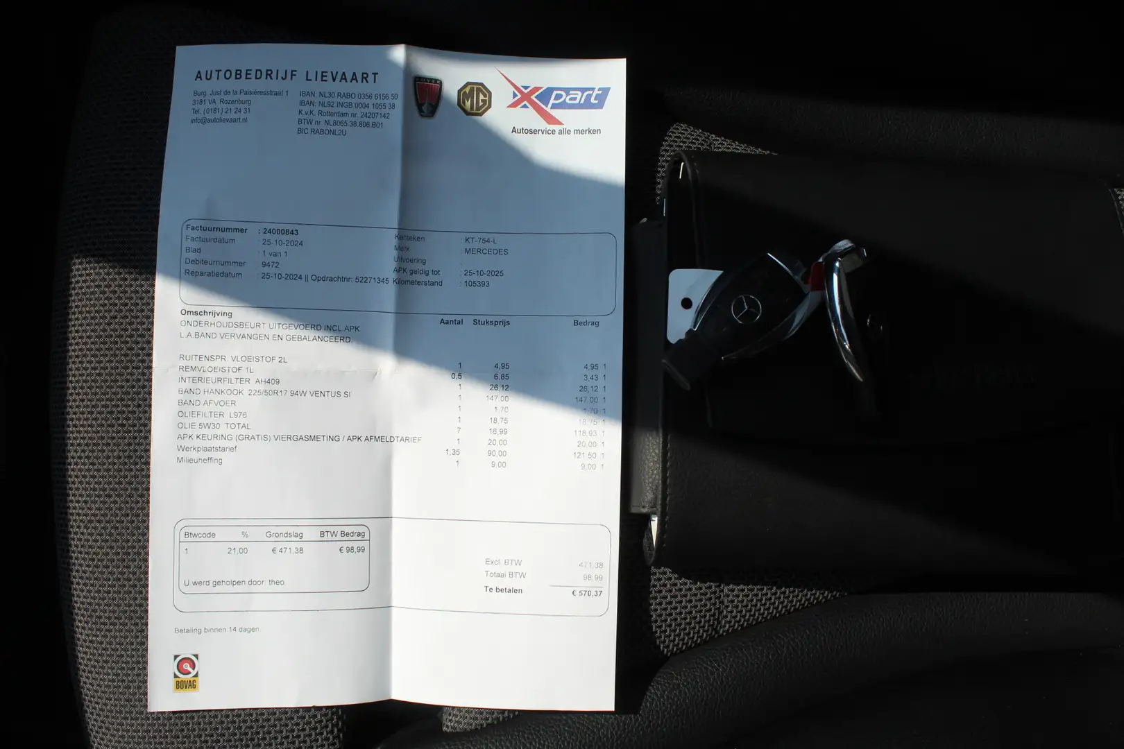 Mercedes-Benz C 180 Prestige AUTOMAAT/Navigatie/Climate control/Cruise Grau - 2