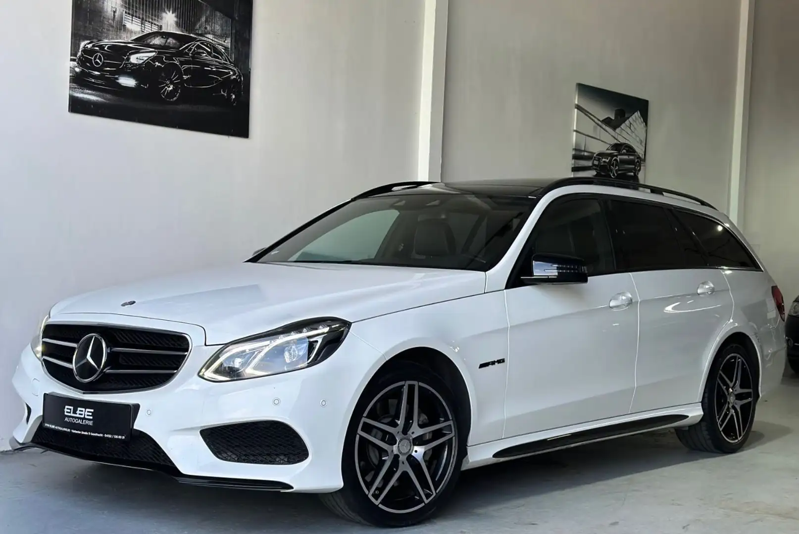 Mercedes-Benz E 350 T BlueTec 4Matic 7G-Tronic AMG-LINE Voll Blanc - 2