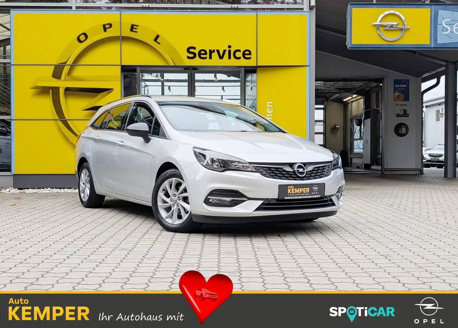 Opel Astra ST 1.5 D Business Elegance *Kamera*Navi* Silber - 1