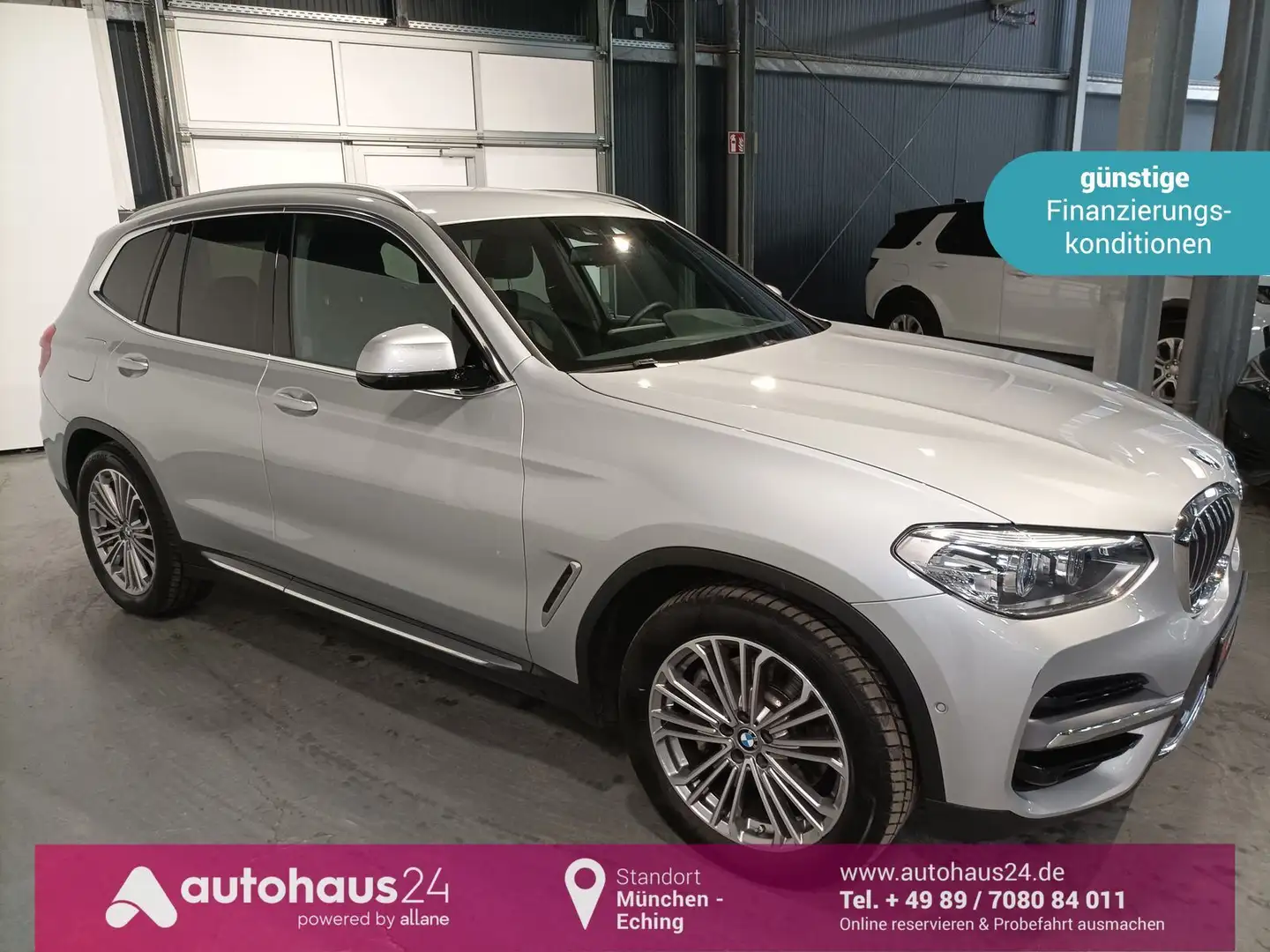 BMW X3 xDrive30e Luxury Line LED|Navi|Kamera|ACC Silber - 1