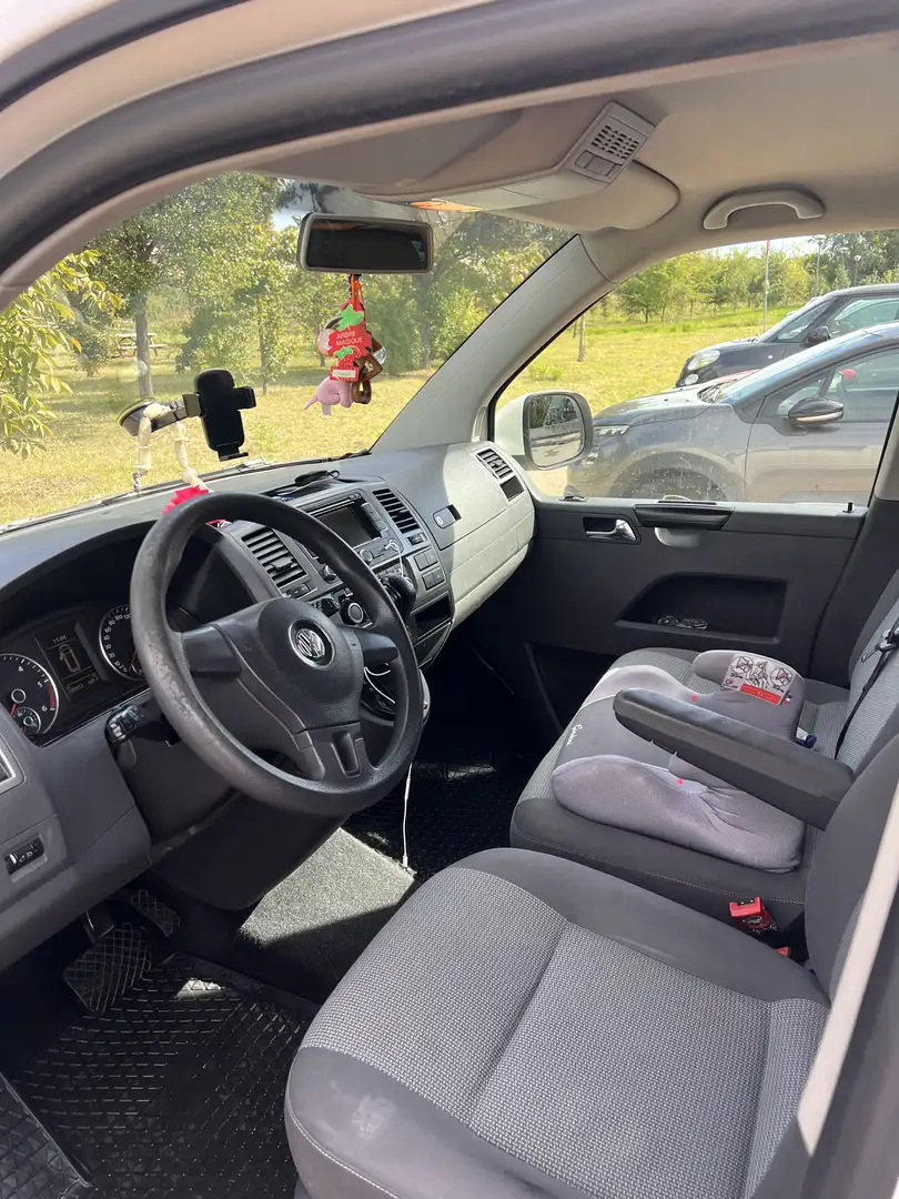 Volkswagen T5 Caravelle Blanc - 2