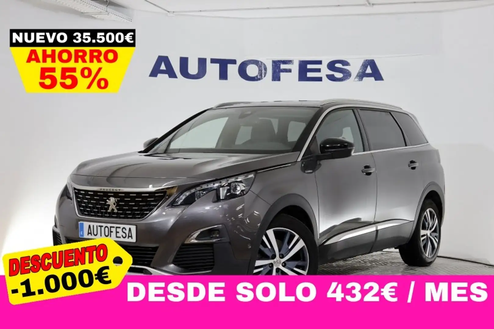 Peugeot 5008 1.2 PureTech GT LINE 7 Plazas 130cv 5P # NAVY,PARK - 1