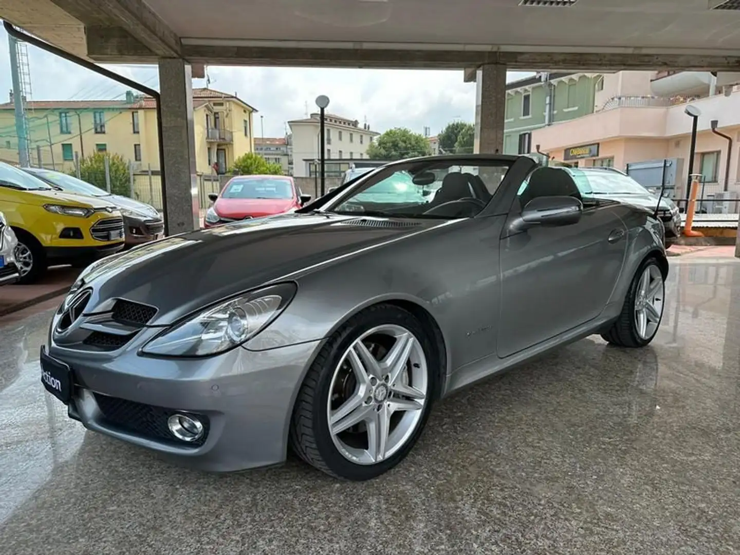 Mercedes-Benz SLK 200 200 Kompressor cat Sport 184CV , AUTOMATICO Grijs - 2