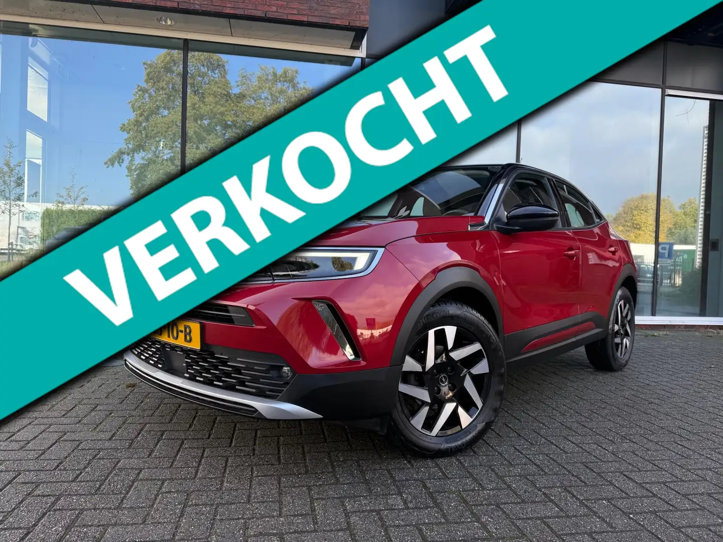 Opel Mokka 1.2 Turbo Elegance - Navi Apple/Android - Climate Rood - 1