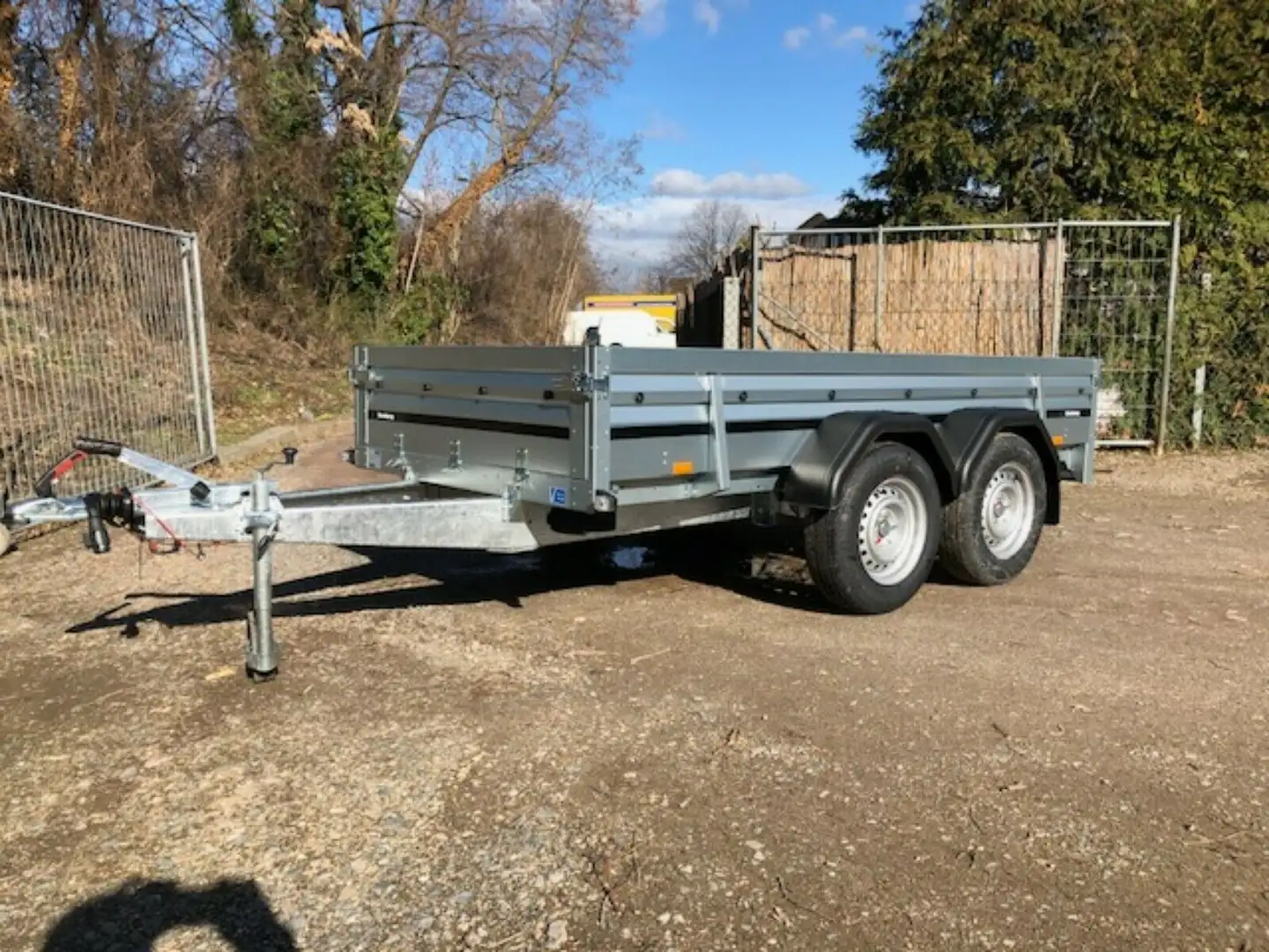 Brenderup 2300 S 2500 KG Stahl gebremst Tieflader +SR - 1