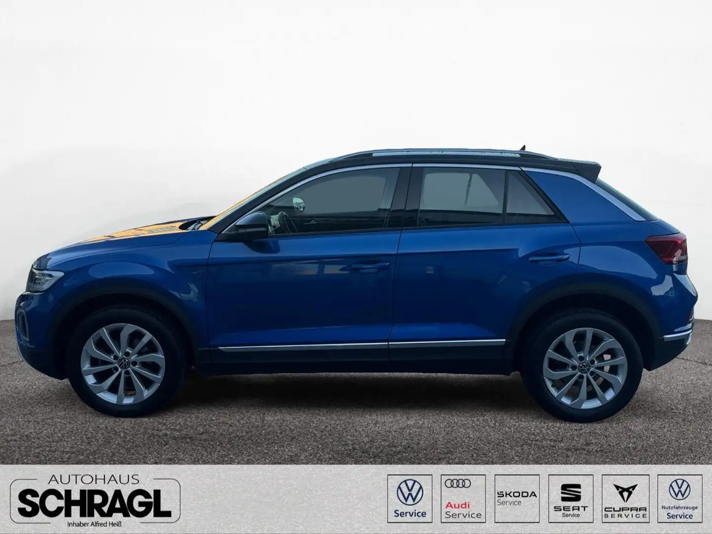 Volkswagen T-Roc 1.5 TSI STYLE+NAVI+ACC+KAMERA+LED+SITZHZG Blu/Azzurro - 2