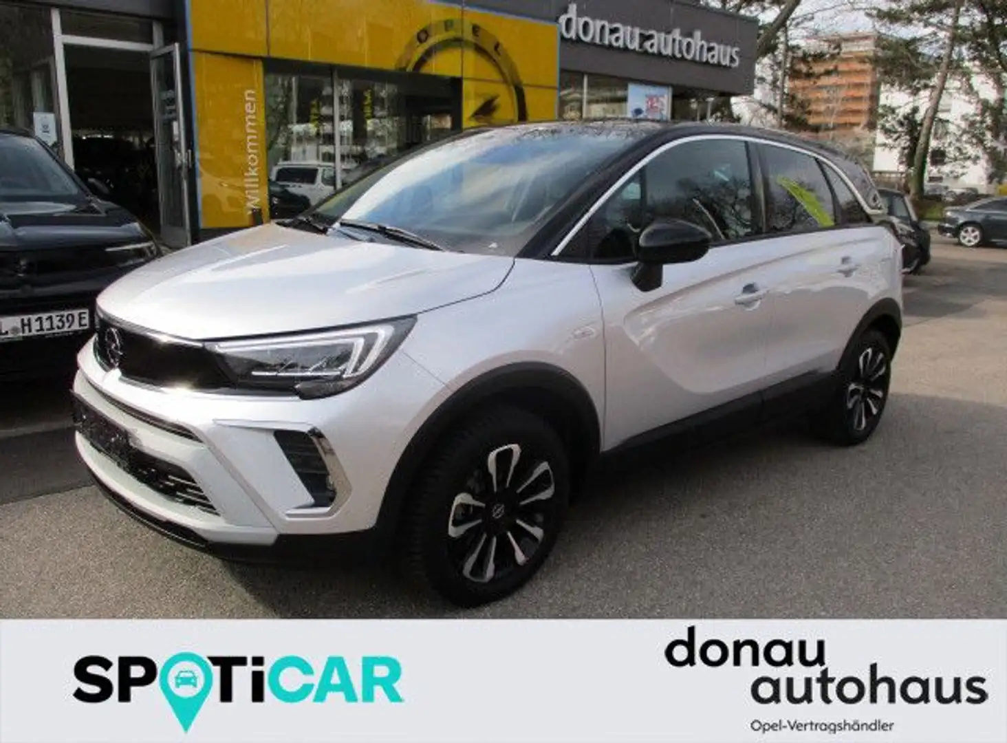 Opel Crossland X Crossland 1.2T AT6 Elegance Kamera u. Sensoren Silver - 1