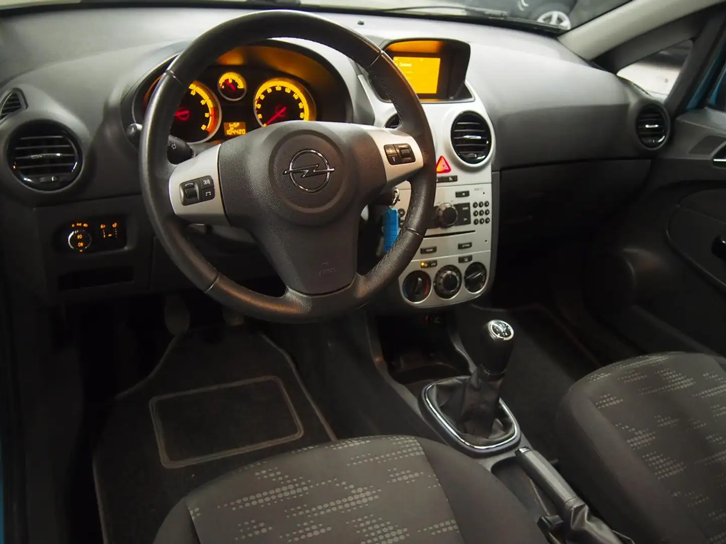 Opel Corsa 1.4 -16V Airco (APK:Nieuw) Incl.Garantie Blau - 2