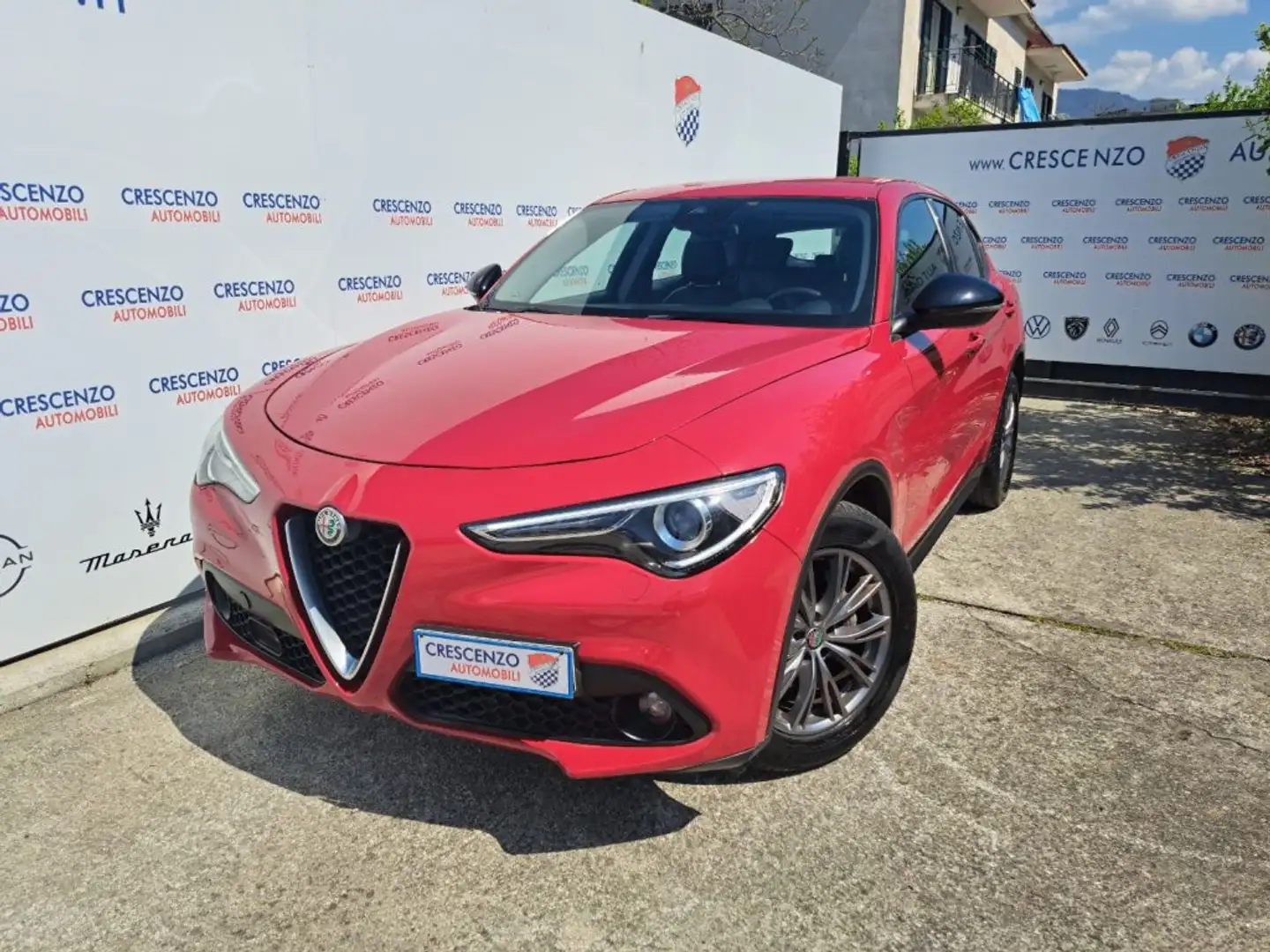 Alfa Romeo Stelvio 2.2 TD 180 CV AT8 RWD Super - AZIENDALE Rosso - 1