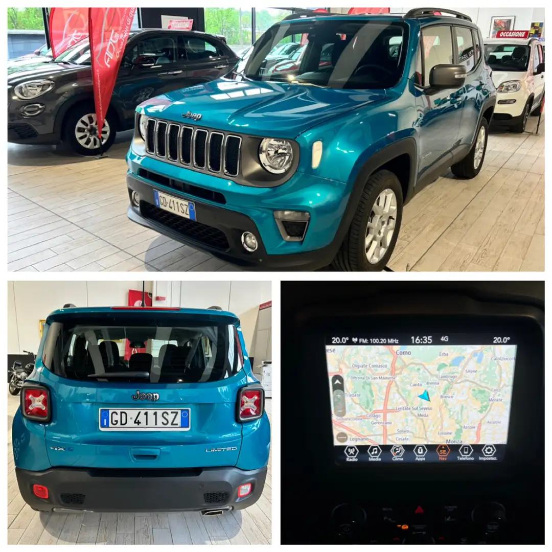 Jeep Renegade 1.3 t4 phev LIMITED 4xe At6 AZIENDALE Blu/Azzurro - 1